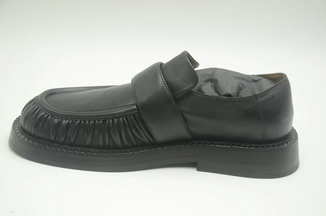 Marsell Marsell Black Platform Pleated Loafer Boot Size US 9 / IT 39 - 6 Thumbnail