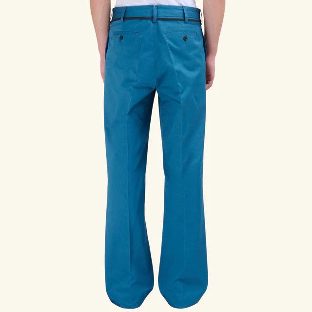 Marni oc11z0525 Sailor Trousers - Opal in Blue Size US 32 / EU 48 - 3 Thumbnail
