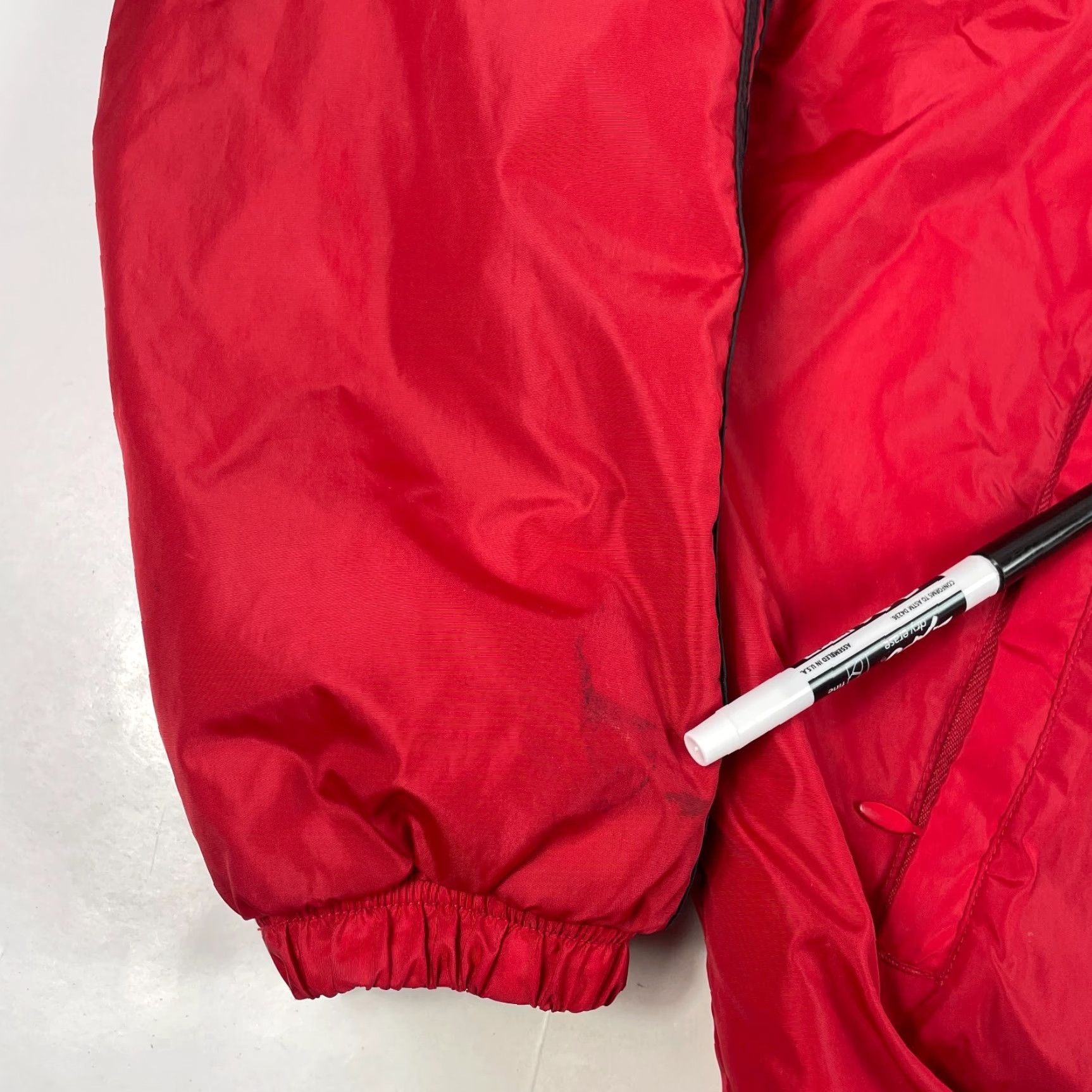 Adidas VINTAGE adidas Jacket Mens L Red Hooded Full Zip Fleece Outdoor Winter Hiking Ski Fashion Size US L / EU 52-54 / 3 - 6 Thumbnail