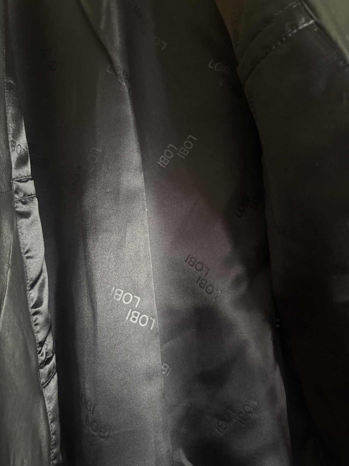 Other Vintage Lobi Lobi Black Leather Jacket Size M Size US M / EU 48-50 / 2 - 3 Thumbnail