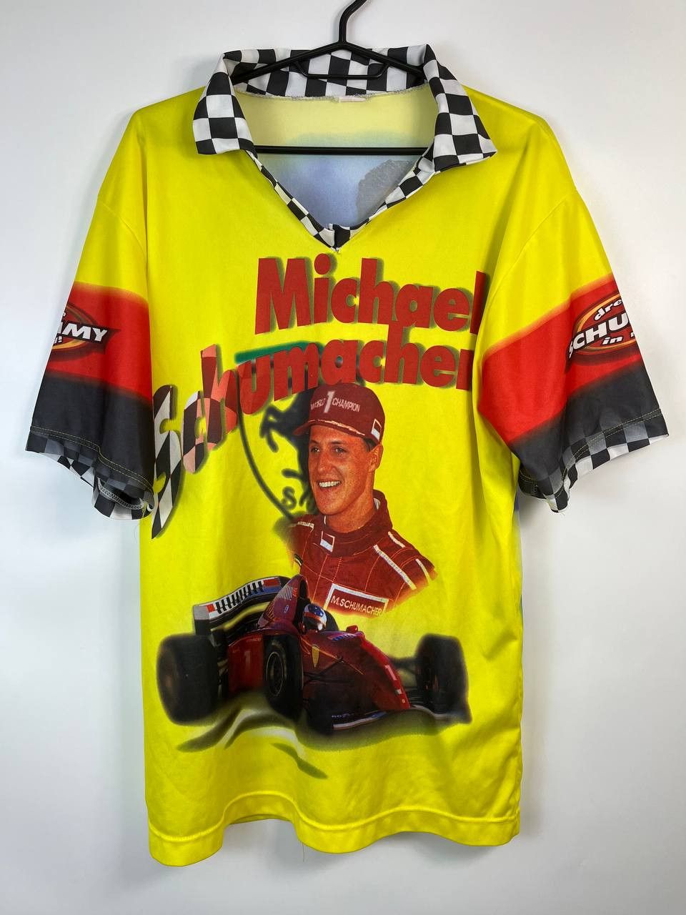Formula 1 VINTAGE Michael Schumacher Shirt Italy Short Size XL Size US XL / EU 56 / 4 - 1 Thumbnail