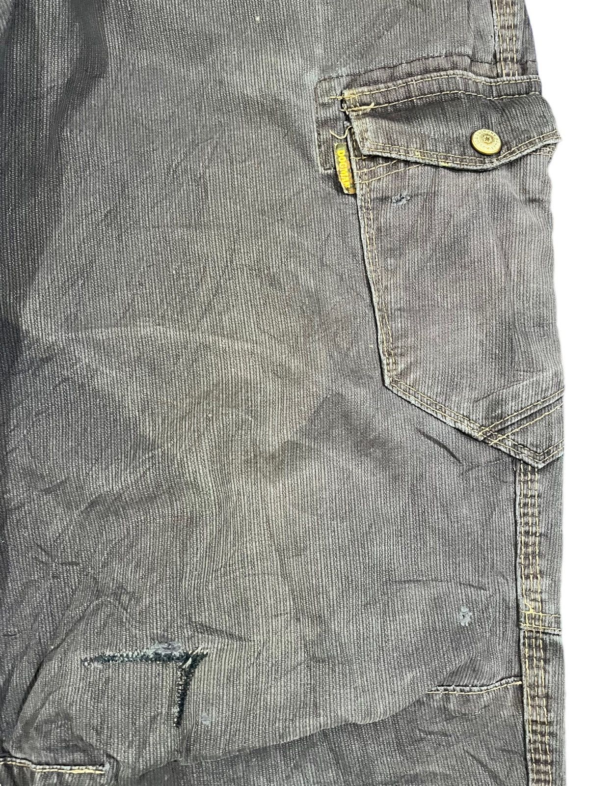 Japanese Brand Vintage Dogman Baggy Cargo Denim Size US 33 - 5 Thumbnail