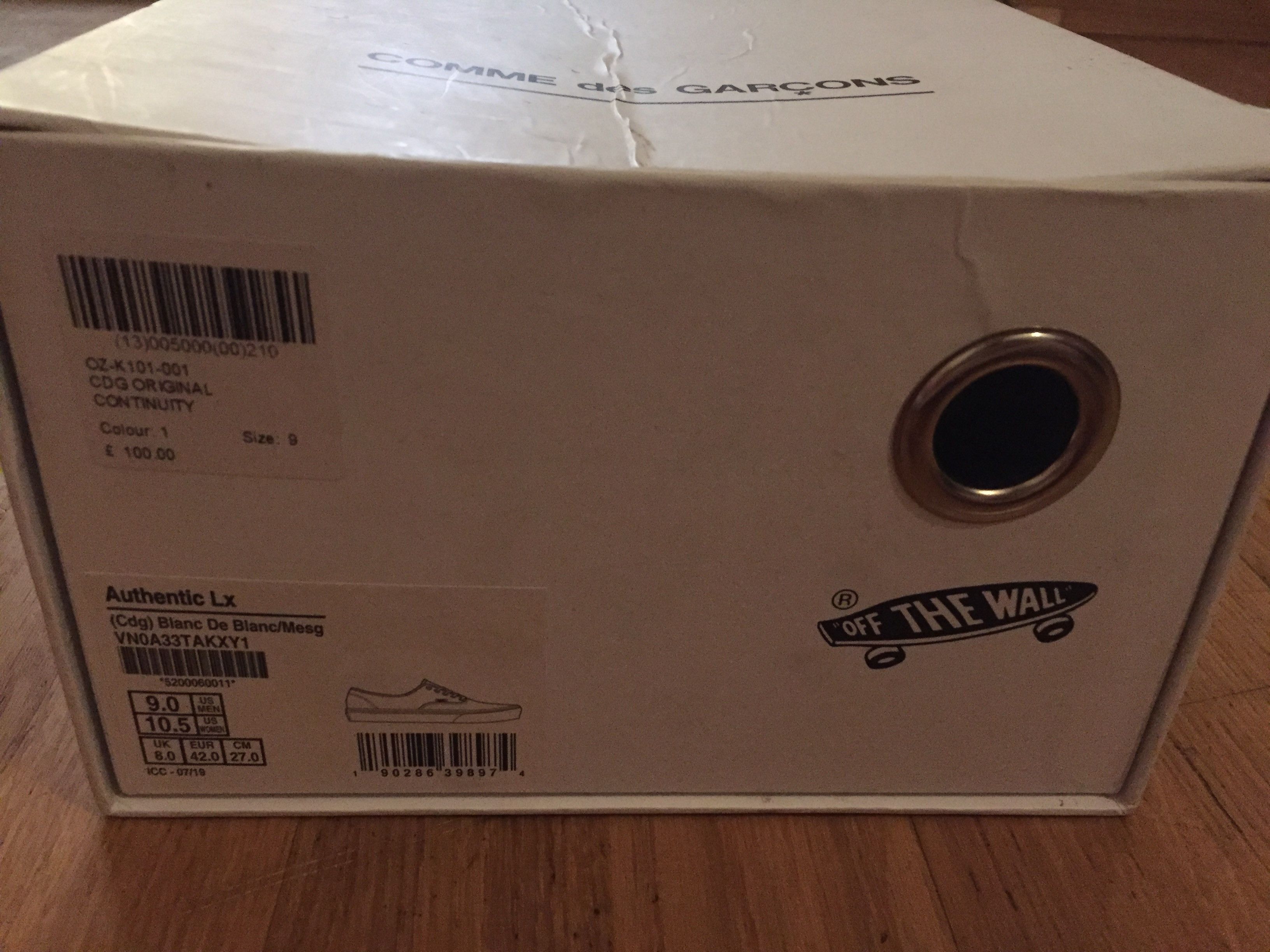 CDG by Comme des Garcons × Vans Vans x Comme Des Garcons Sneaker Size US 9 / EU 42 - 4 Thumbnail