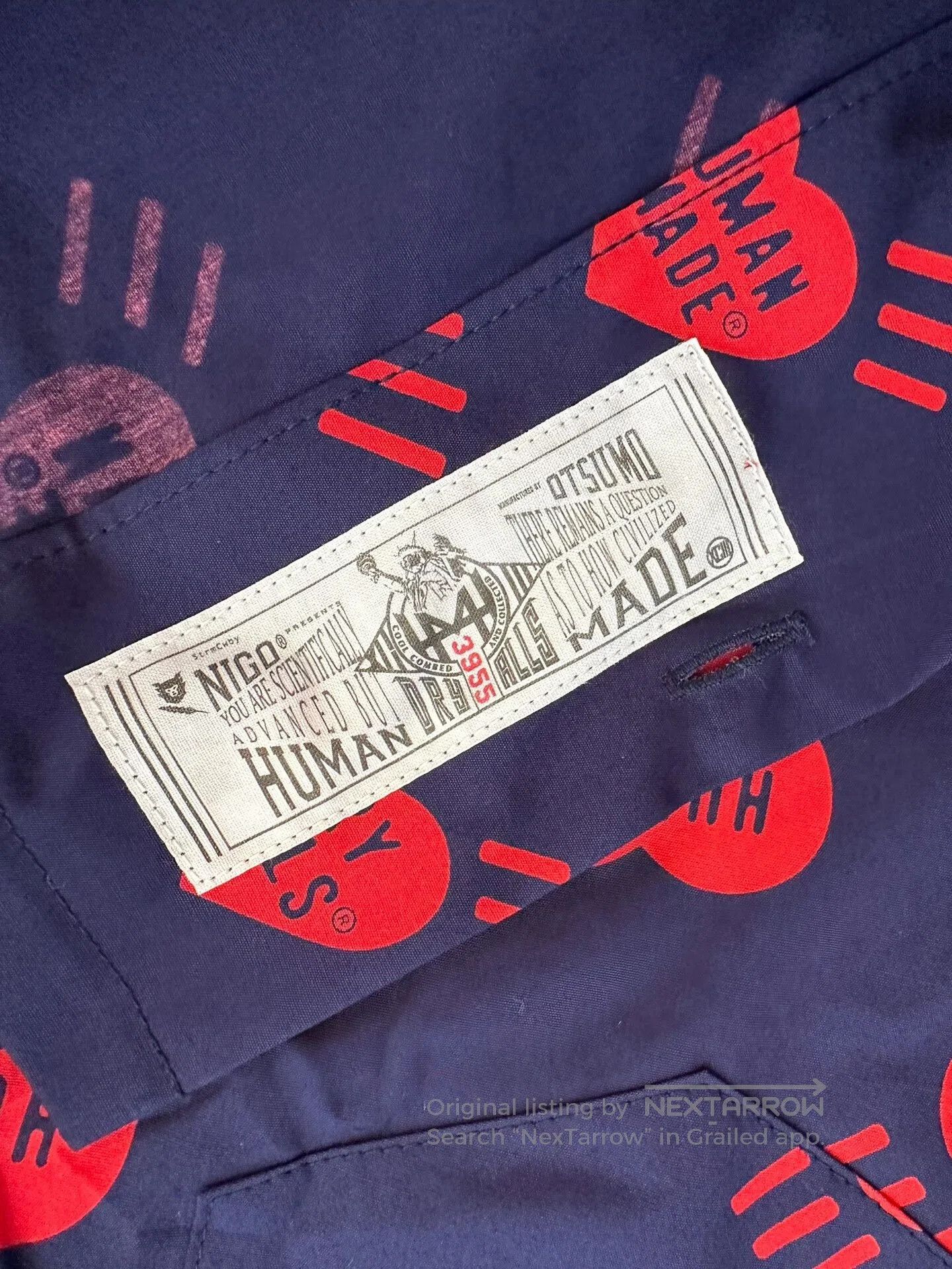Human Made human made heart pattern aloha shirt. Size US M / EU 48-50 / 2 - 6 Thumbnail