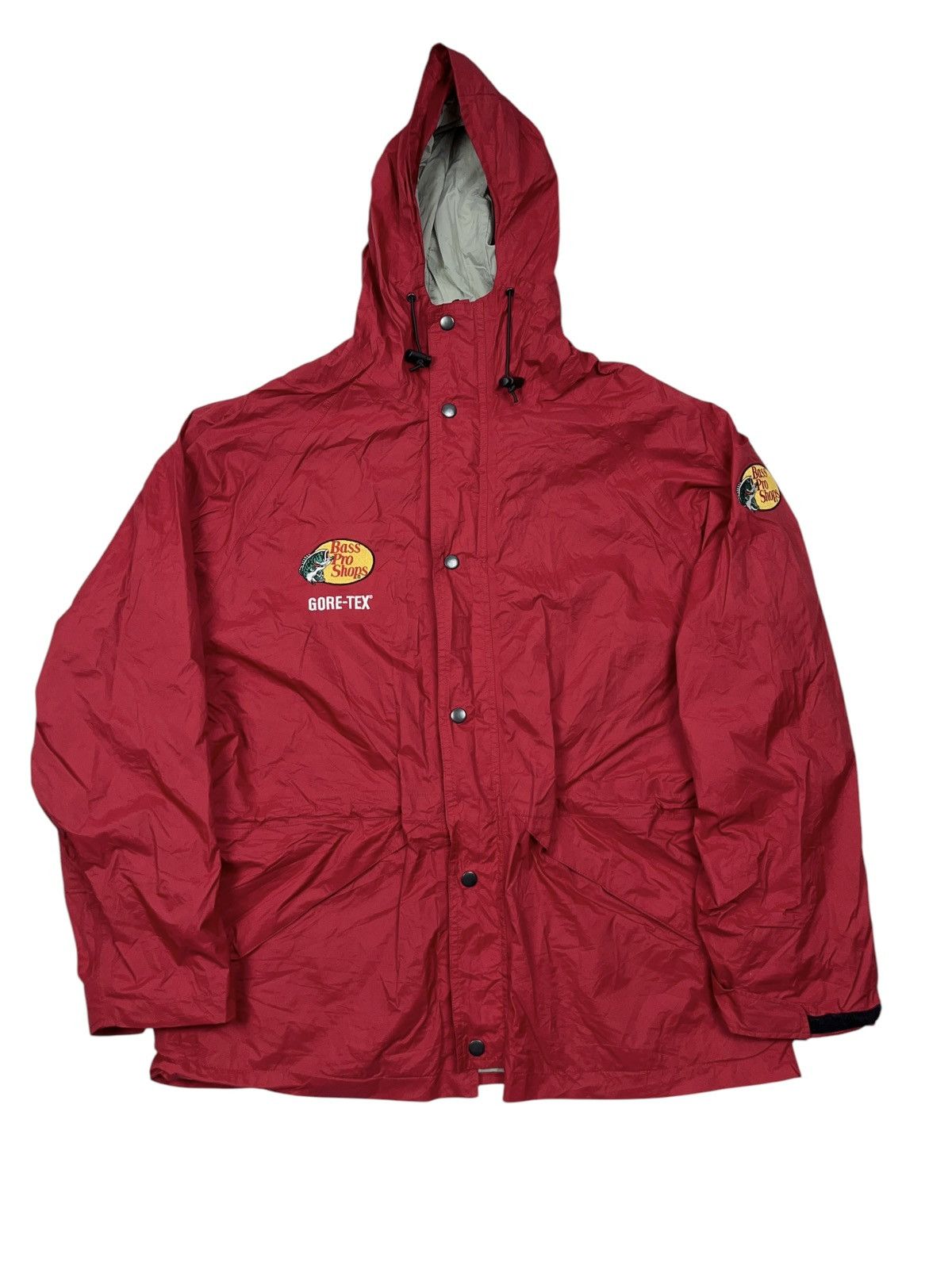 Bass Pro Shops × Vintage Vintage Bass Pro Shops Gore-Tex Fishing Parka Jacket 90s Size US L / EU 52-54 / 3 - 1 Thumbnail