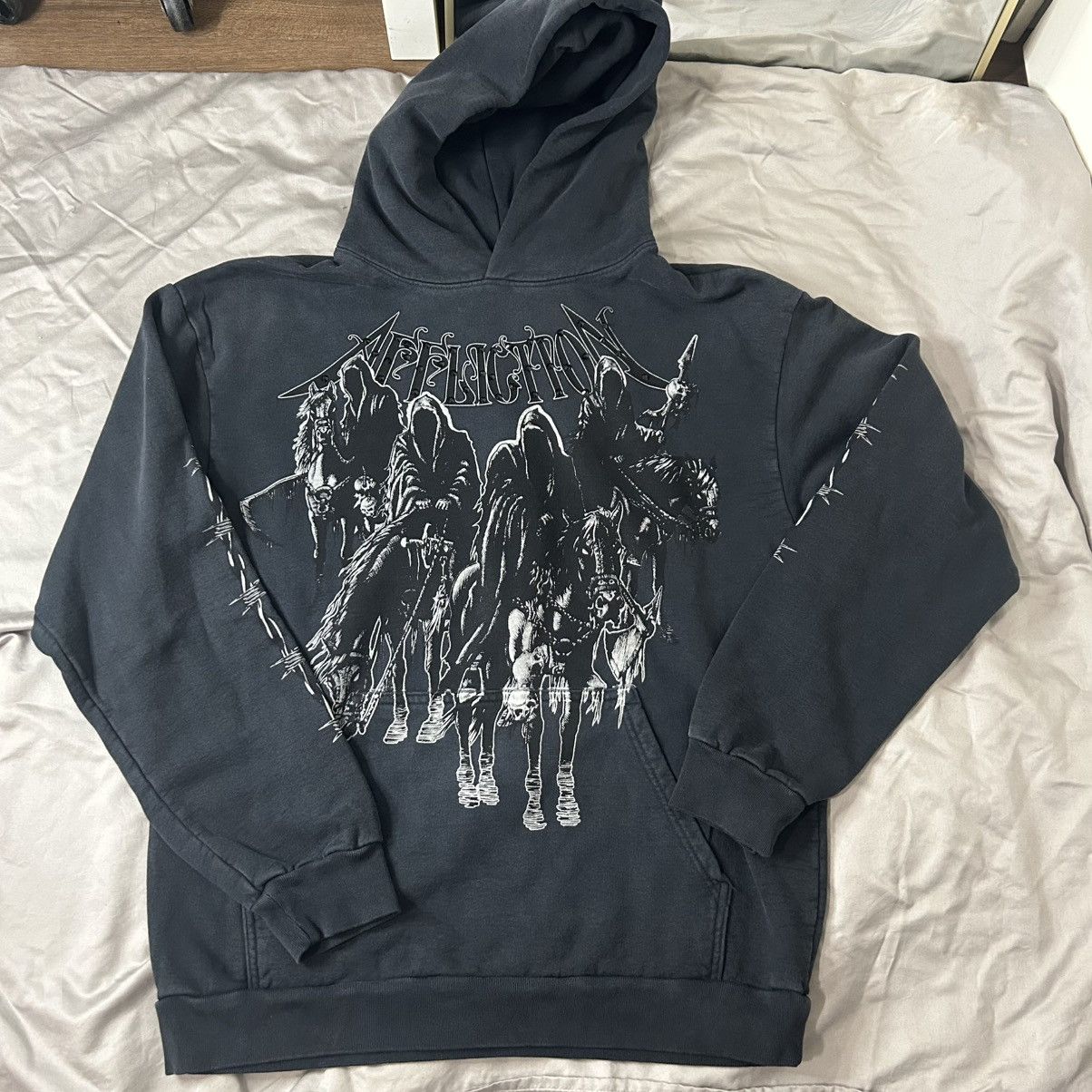 Affliction AFFLICTION BLACK NIGHT PO HOOD Size US XL / EU 56 / 4 - 1 Thumbnail