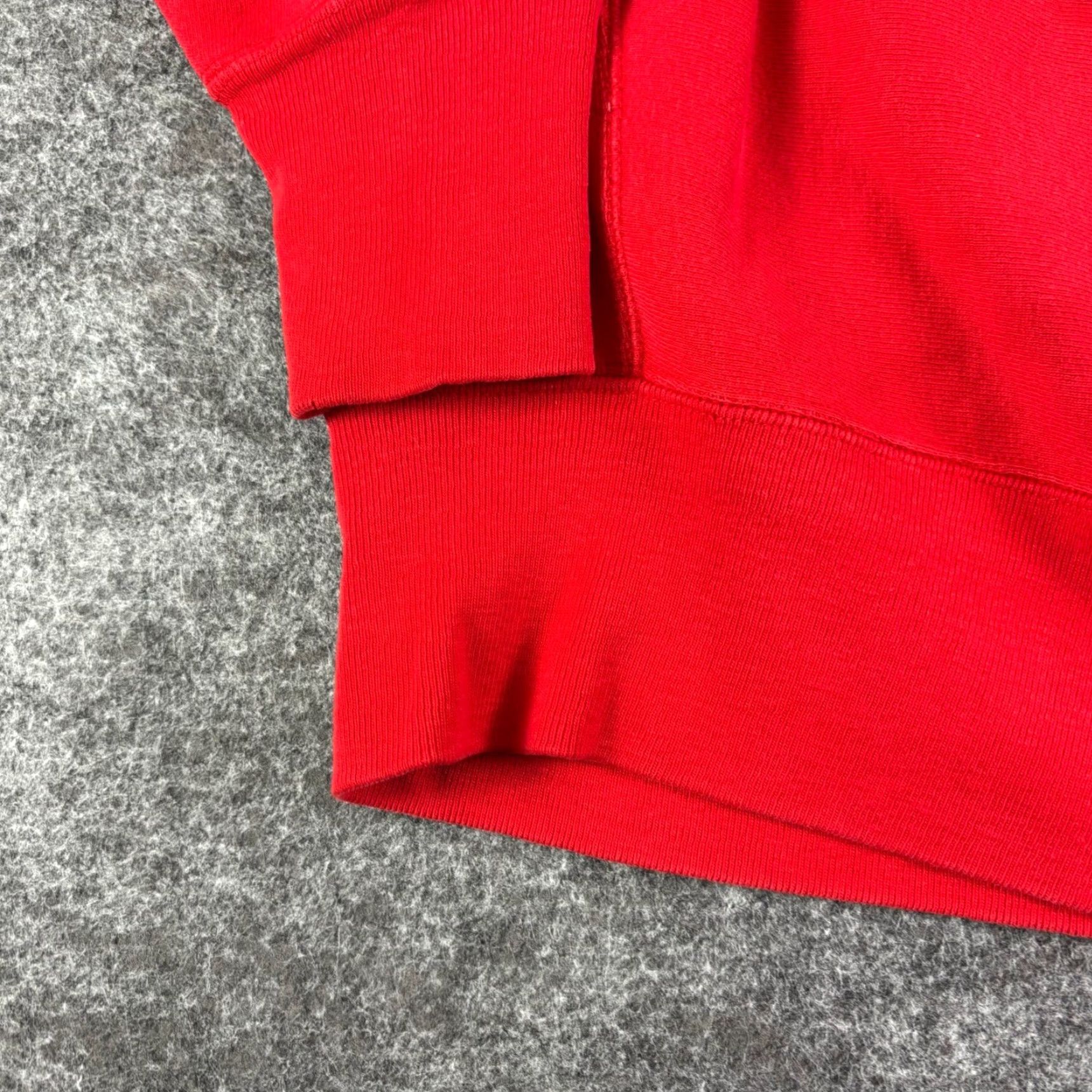 Champion VINTAGE Champion Sweatshirt Crew Neck Unisex Adults XL Red 80s College Powerblend Heavyweight Size US XL / EU 56 / 4 - 7 Thumbnail