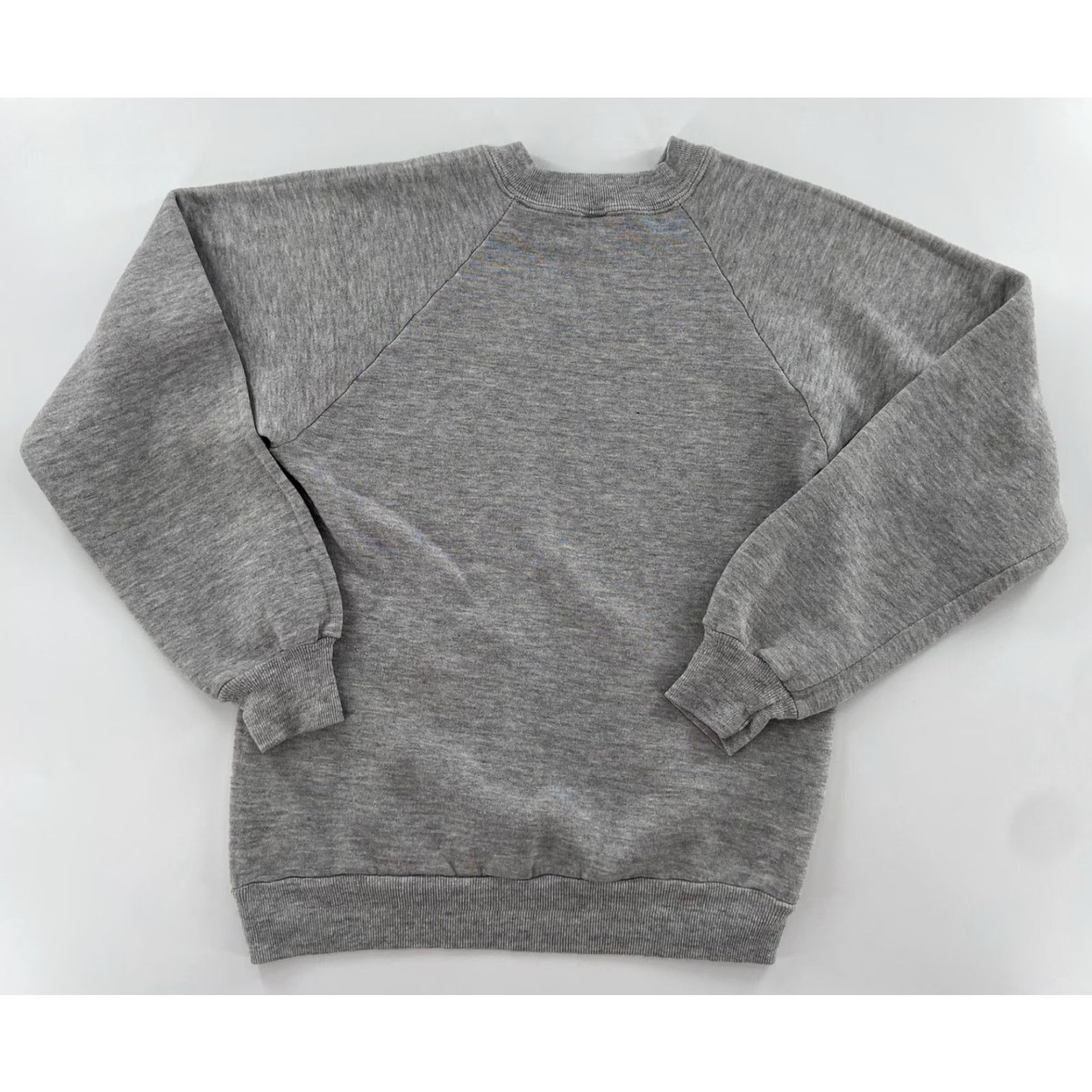 Jerzees VINTAGE Jerzees Daytona Beach Sweater Unisex Adults Crew Neck Cotton Blend Gray S Small Logo 90s Beach Mens Womens Size S / US 4 / IT 40 - 2 Thumbnail