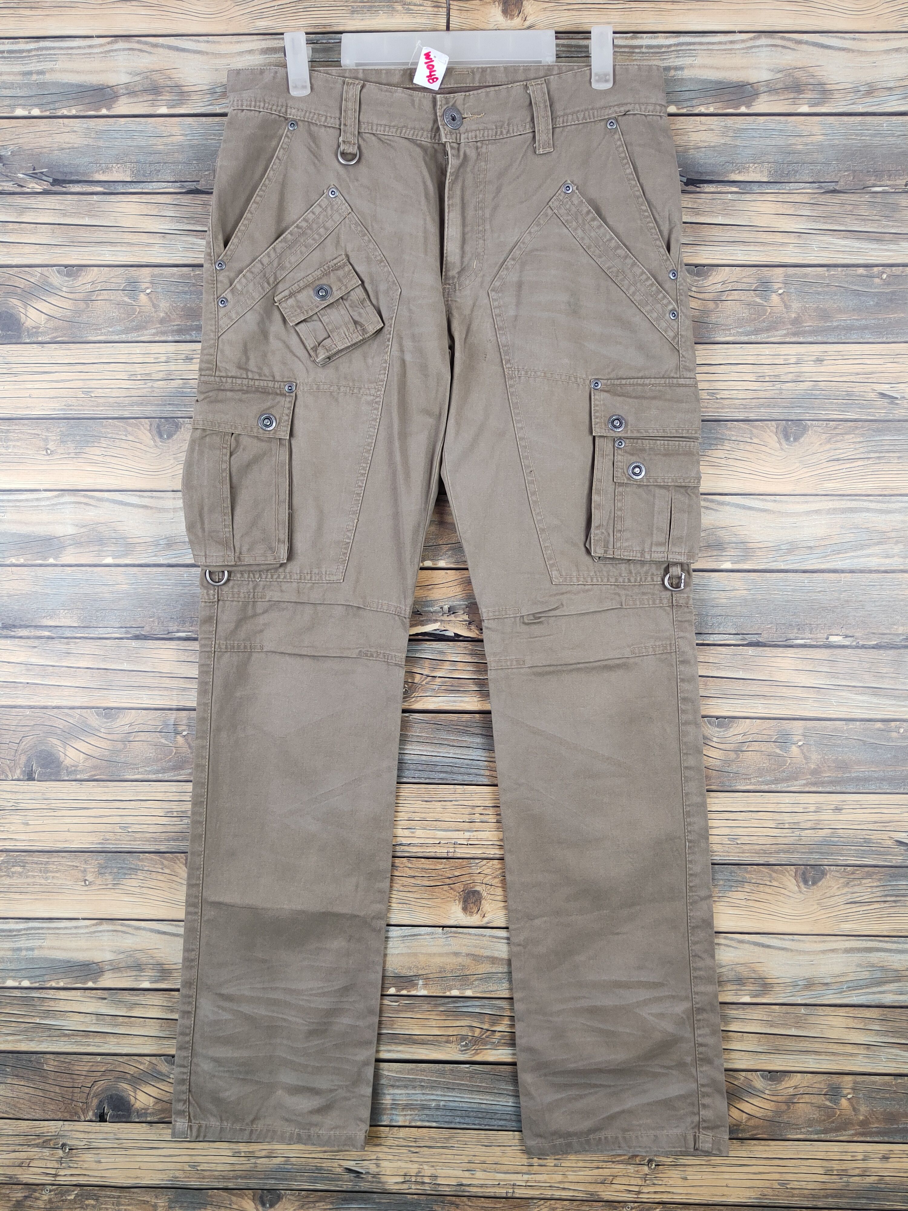 In The Attic DL In The Attic Multipocket Tactical Cargo Pants #W1048 Size US 31 - 1 Thumbnail