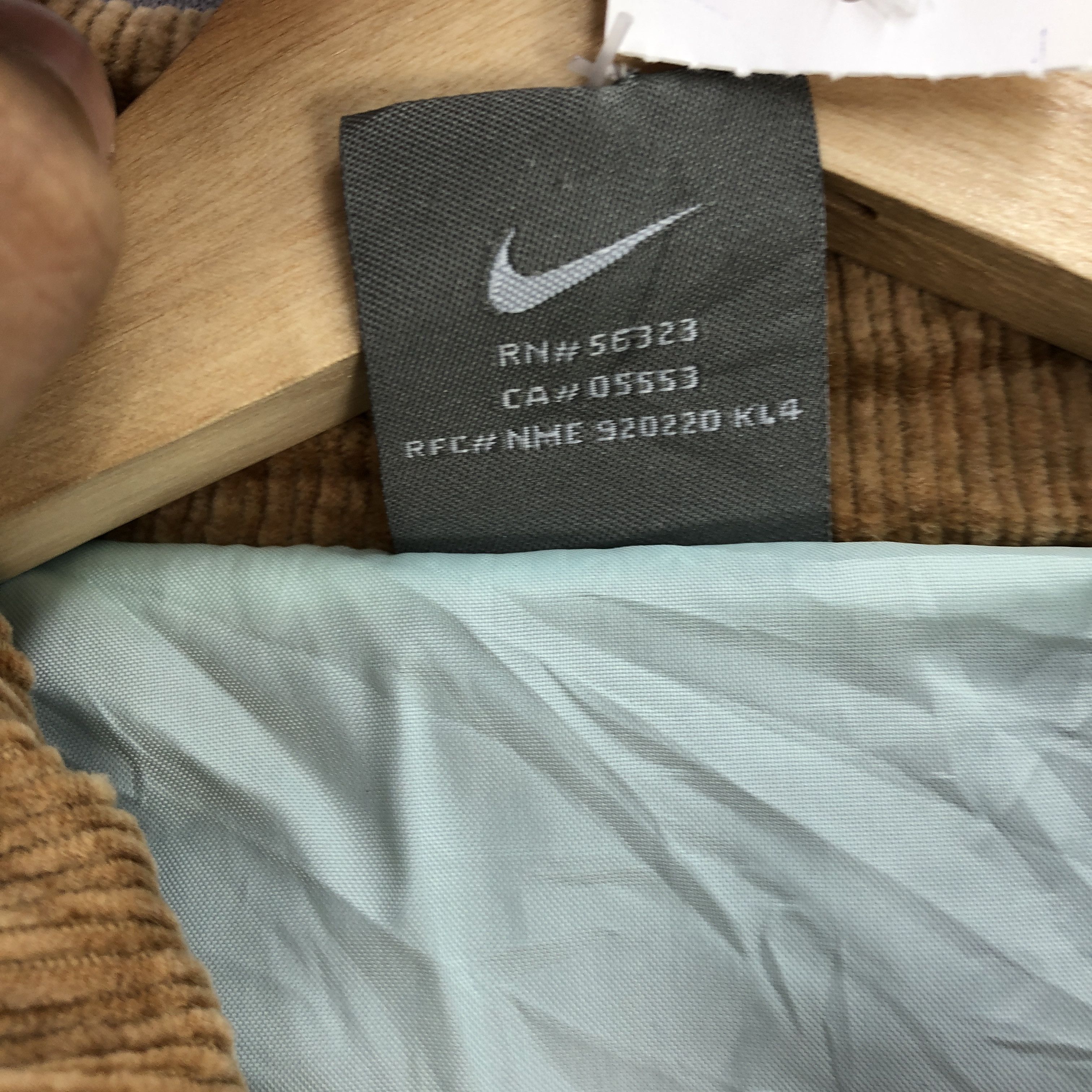 Nike × Vintage Vintage Nike Jacket Nike Swoosh Plaid Tartan Zipper Jacket Size S / US 4 / IT 40 - 6 Thumbnail