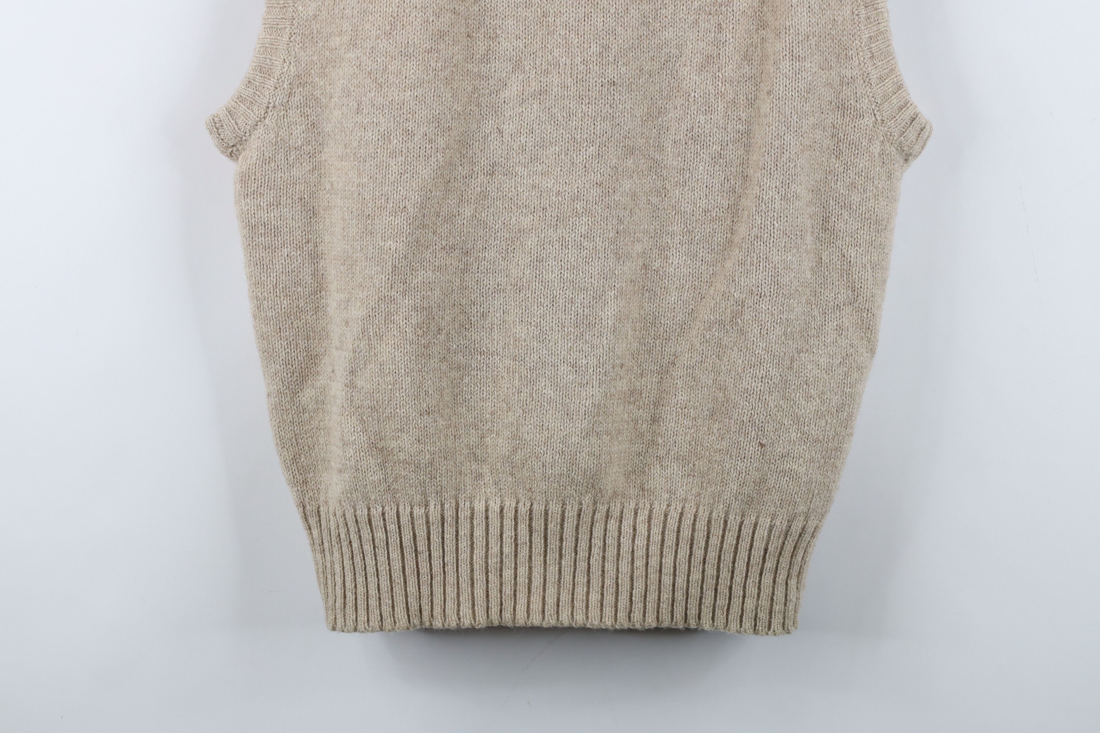 Vintage Vintage 70s Streetwear Argyle Diamond Knit Sweater Vest Size US XL / EU 56 / 4 - 13 Thumbnail