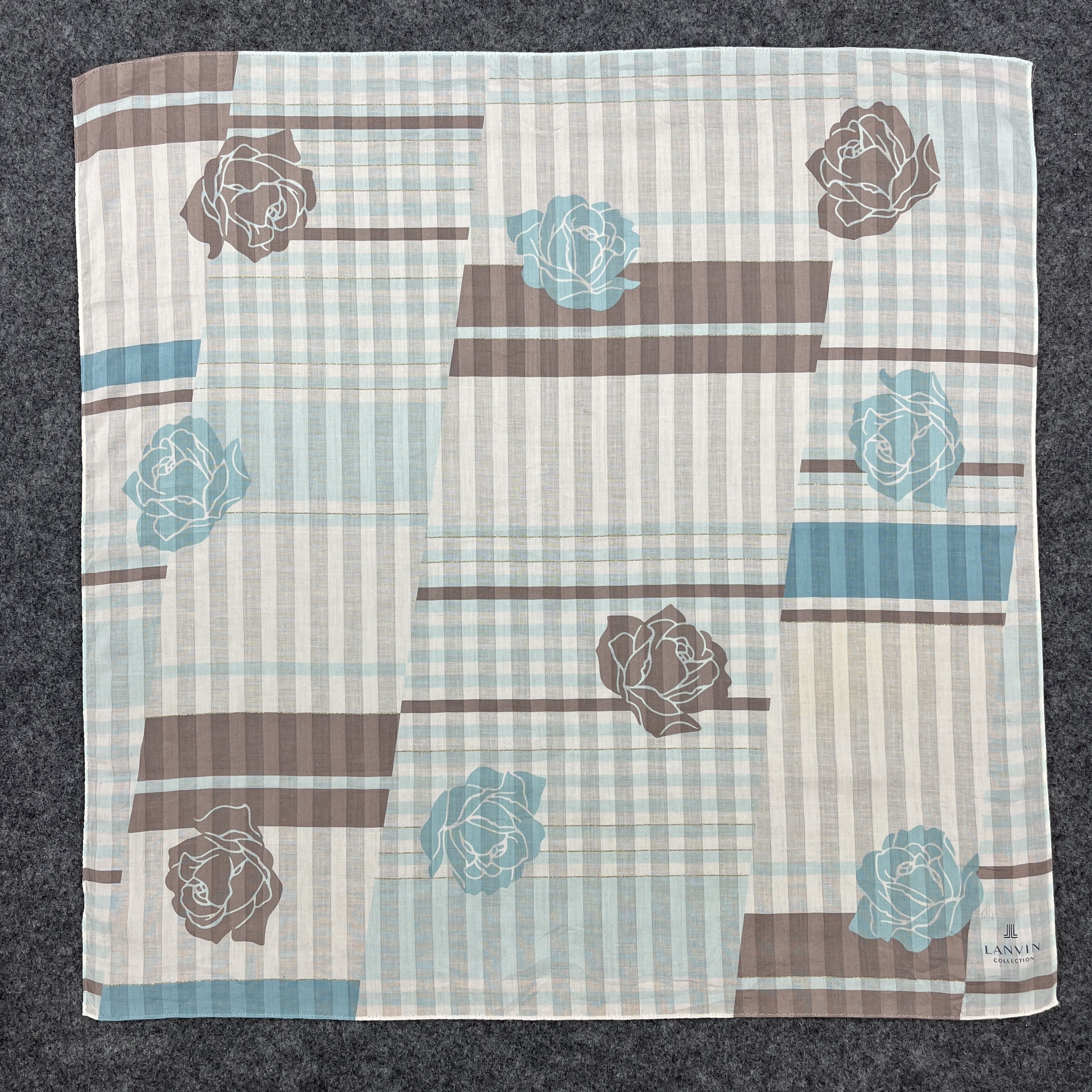 Lanvin Lanvin Handkerchief / Neckerchief / Headscarf B1108 Size ONE SIZE - 1 Thumbnail