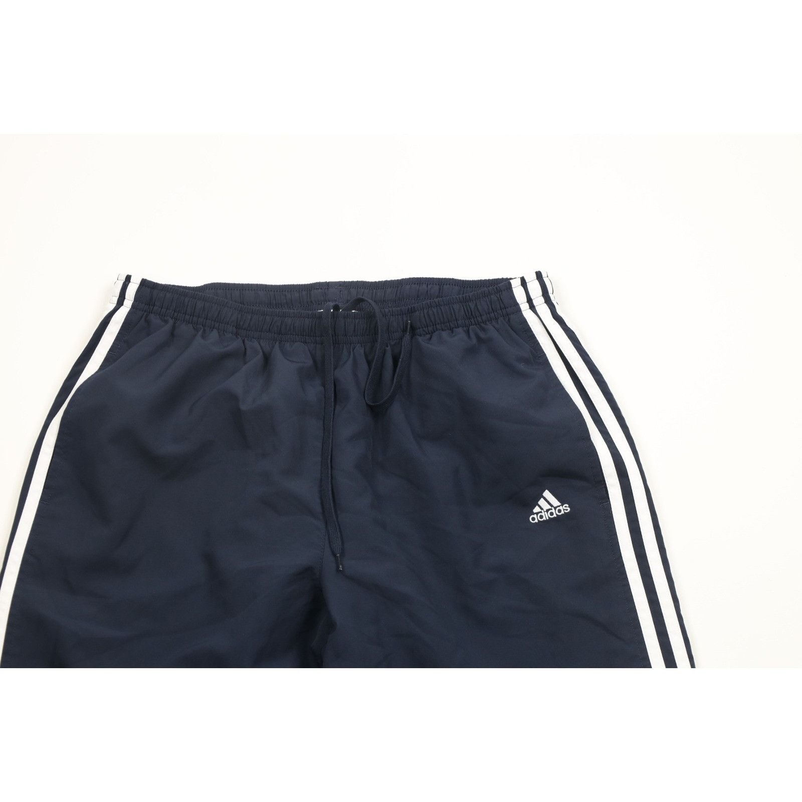 Adidas × Vintage Vintage Adidas Spell Out Striped Lined Wide Leg Pants Size 36" / US 14 / IT 50 - 2 Thumbnail