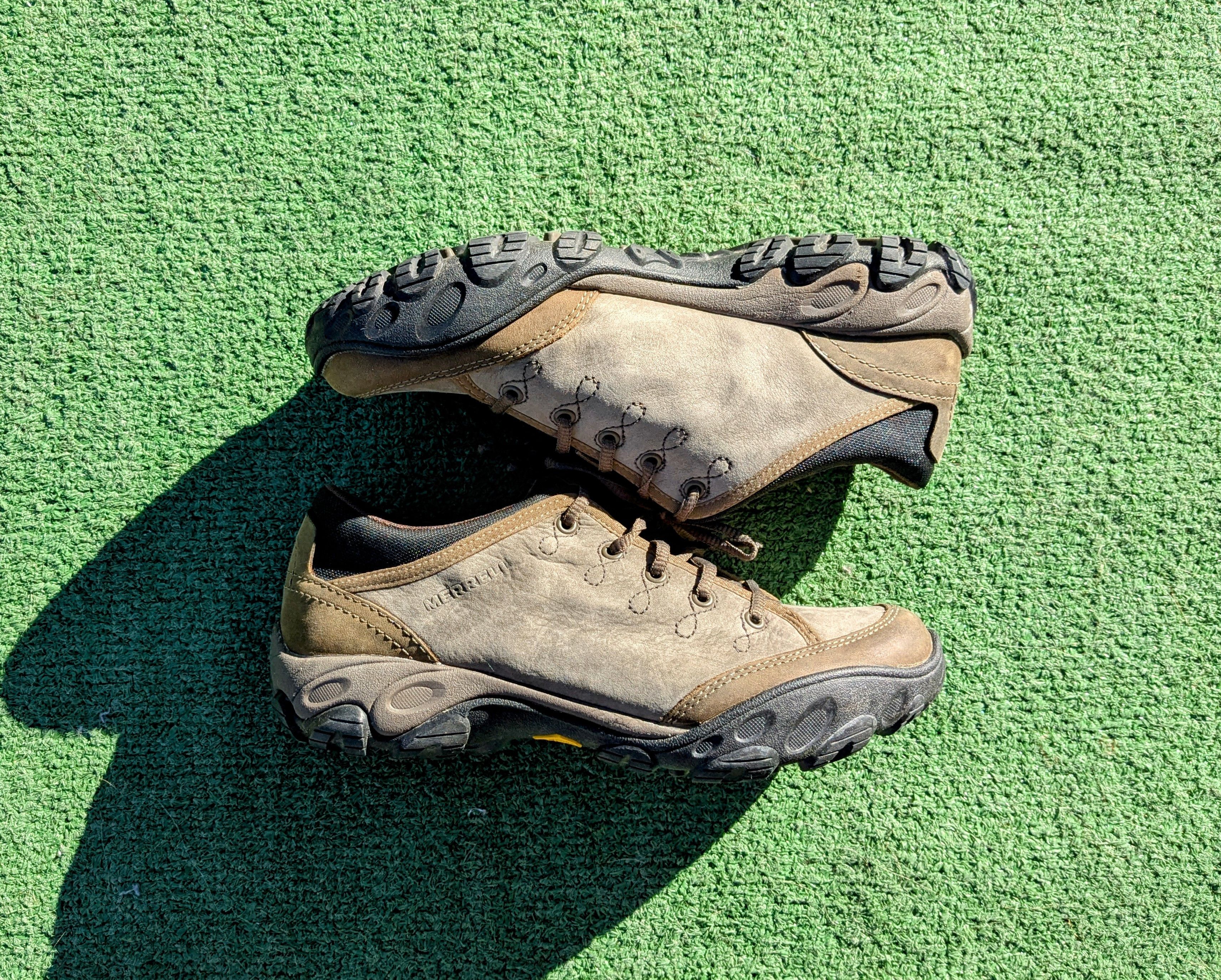 Merrell Merrell OrthoLite Air Cushion Olive-Brown Hiking Boot Shoes Size US 6 / IT 36 - 4 Thumbnail