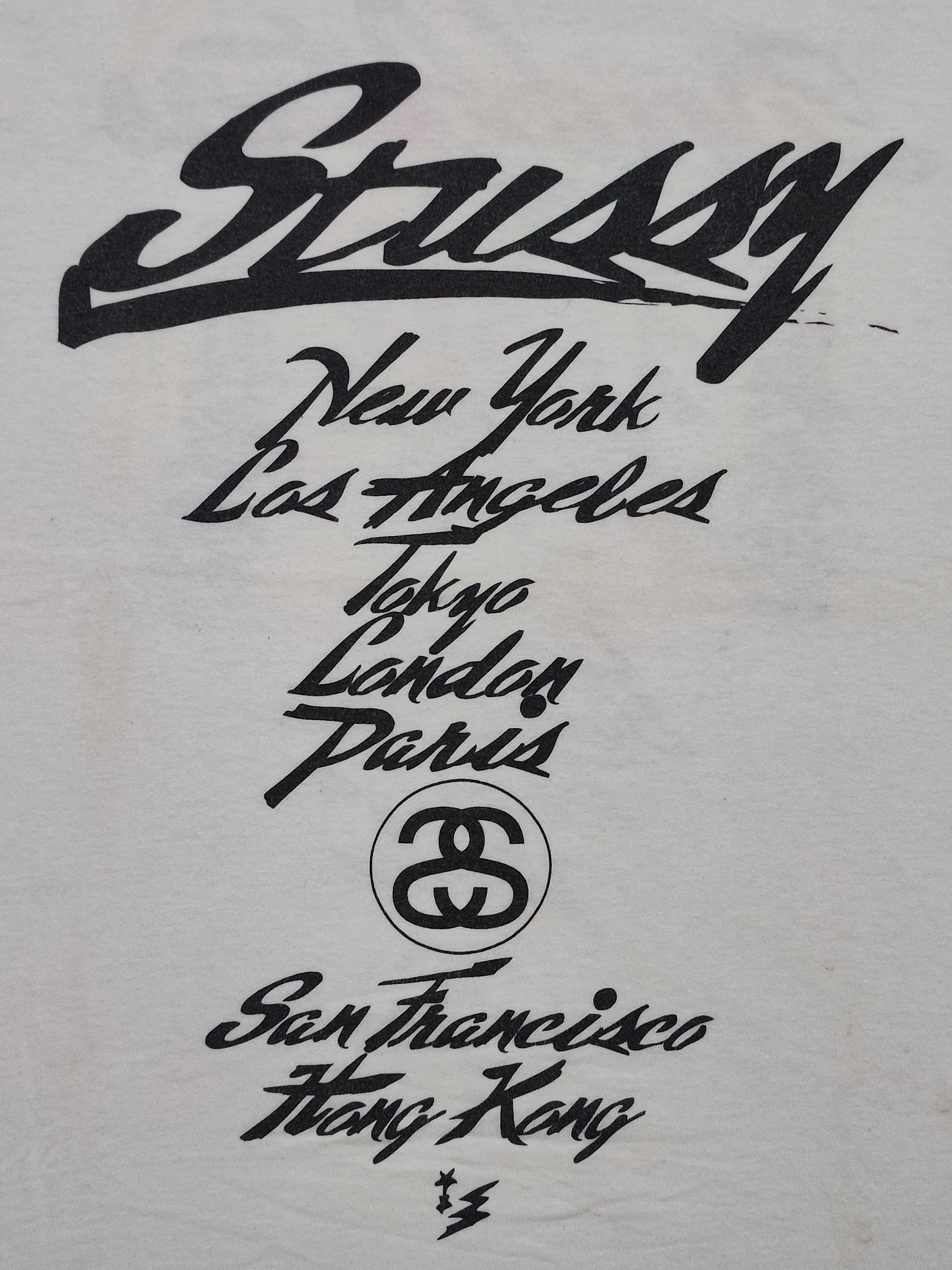 Stussy × Wtaps Vintage Stussy x Wtaps World Tour Tee Size US M / EU 48-50 / 2 - 9 Thumbnail