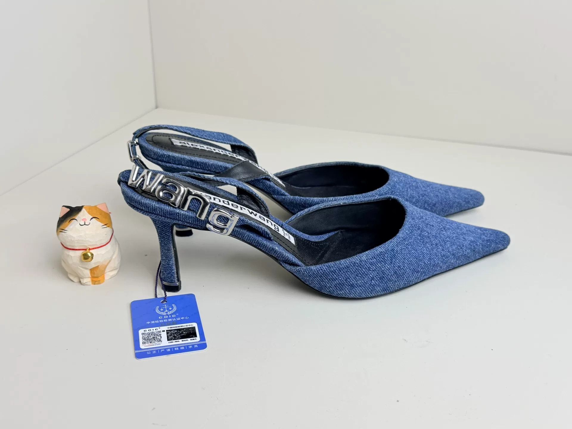 Alexander Wang Alexander Wang Denim Blue Sandals us_8 Women Size US 8 / IT 38 - 1 Thumbnail