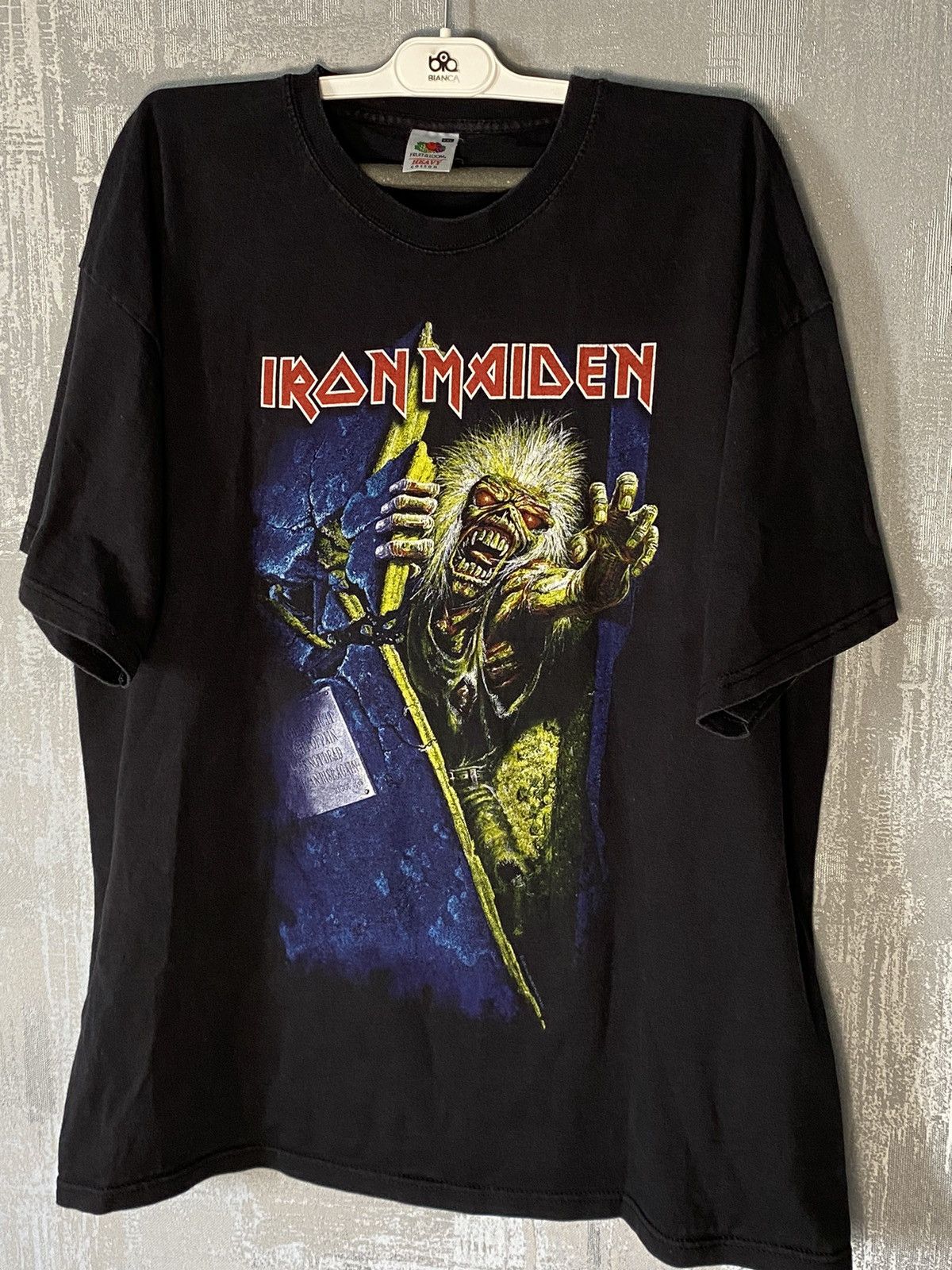 Band Tees 2011 Vintage Iron Maiden Rock T-shirt Big Logo Size US XXL / EU 58 / 5 - 1 Thumbnail