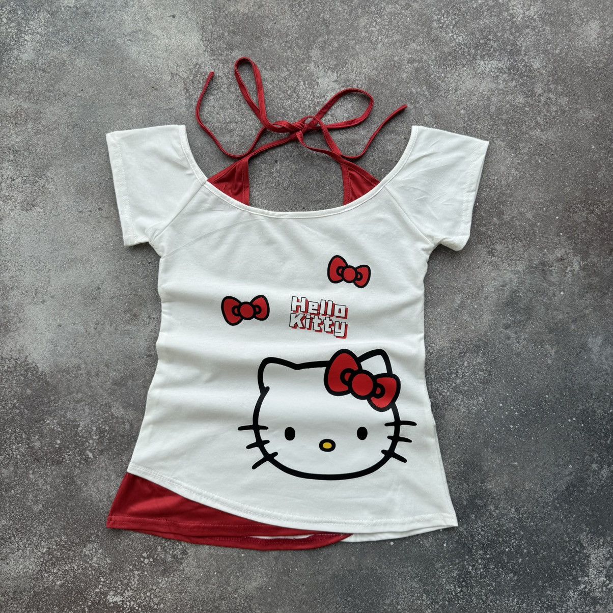 Hysteric Glamour Hello Kitty Amazing Y2K Sexy Glam T-Shirt Size M / US 6-8 / IT 42-44 - 2 Thumbnail