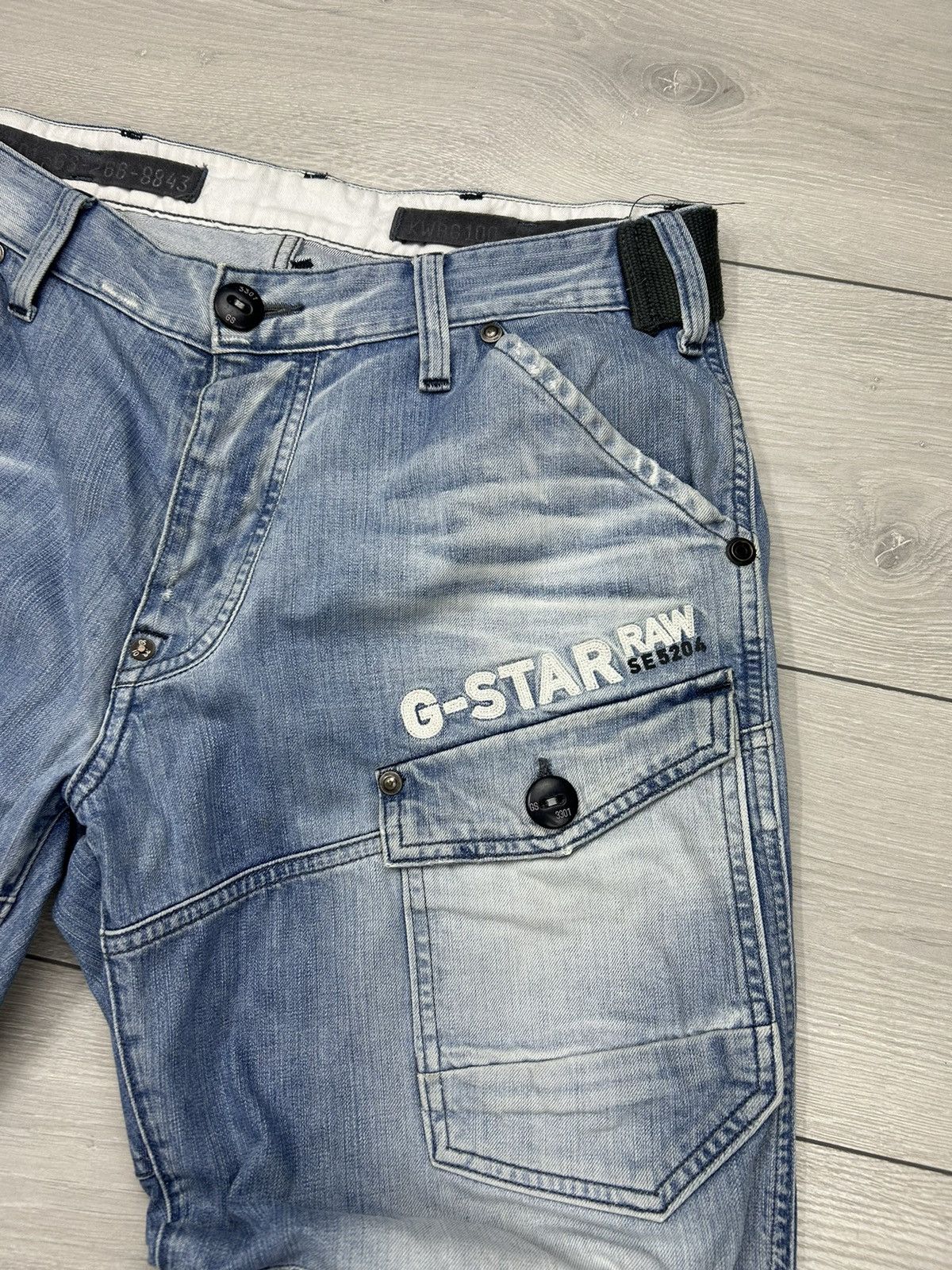 G-Star × Vintage G Star Raw Vintage Baggy Denim Jeans Size 34 Size US 34 / EU 50 - 4 Thumbnail