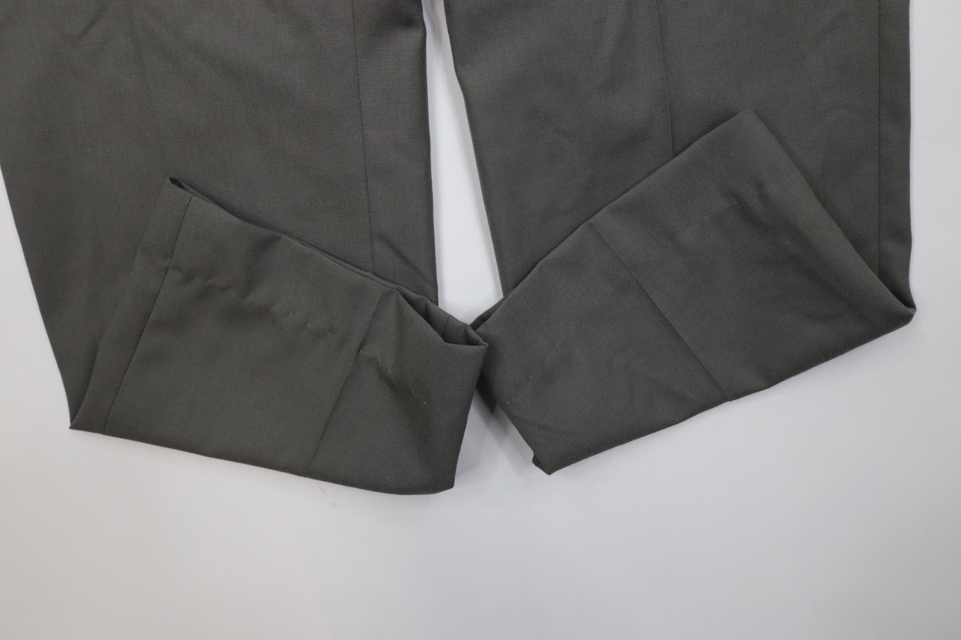 Vintage Vintage 70s Streetwear Wool Knit Flared Wide Leg Chino Pants Size US 36 / EU 52 - 5 Thumbnail