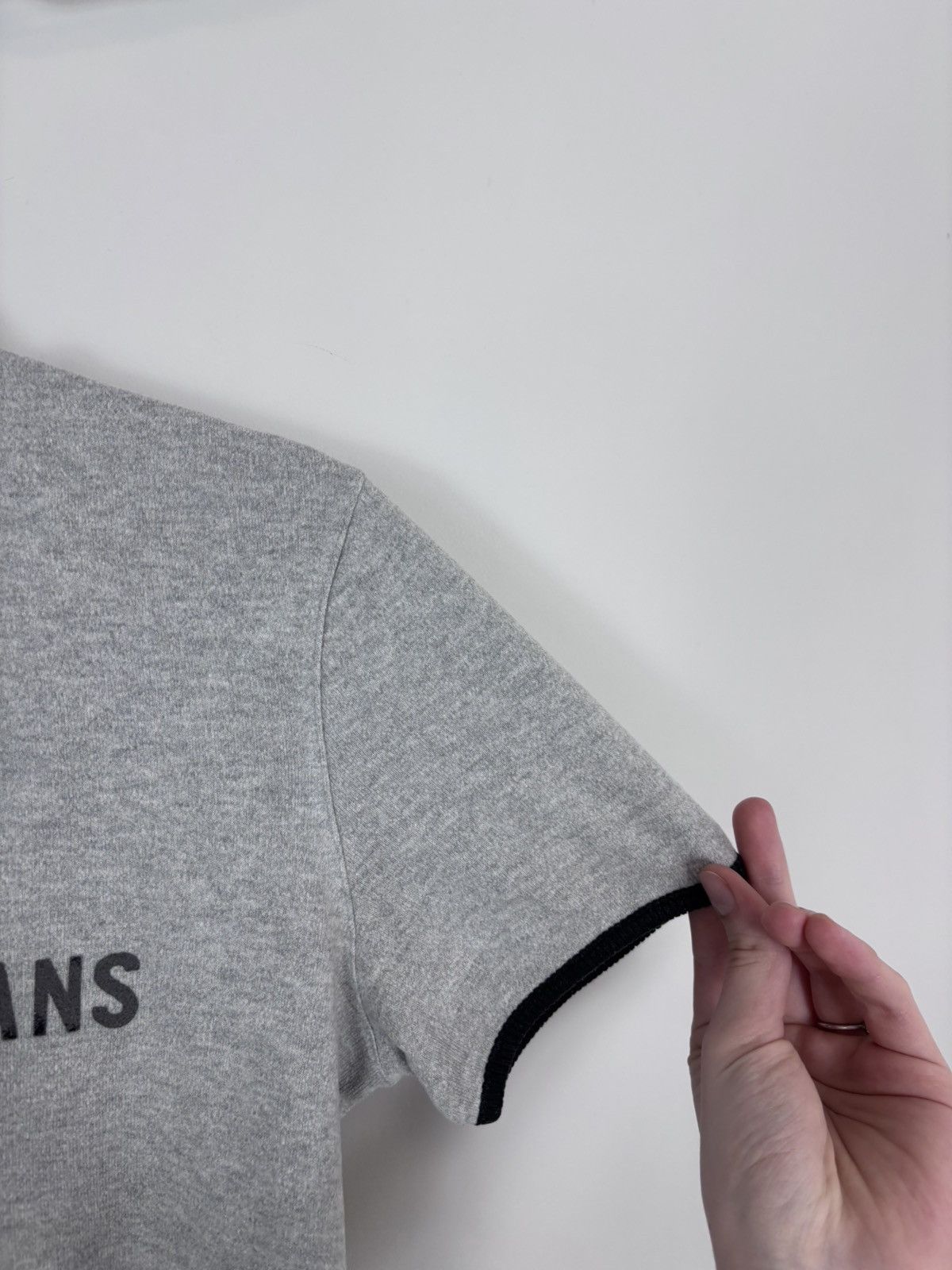 Iceberg Vintage Iceberg Jeans Women’s Big Logo Grey T-Shirt Tee Size L / US 10 / IT 46 - 10 Thumbnail