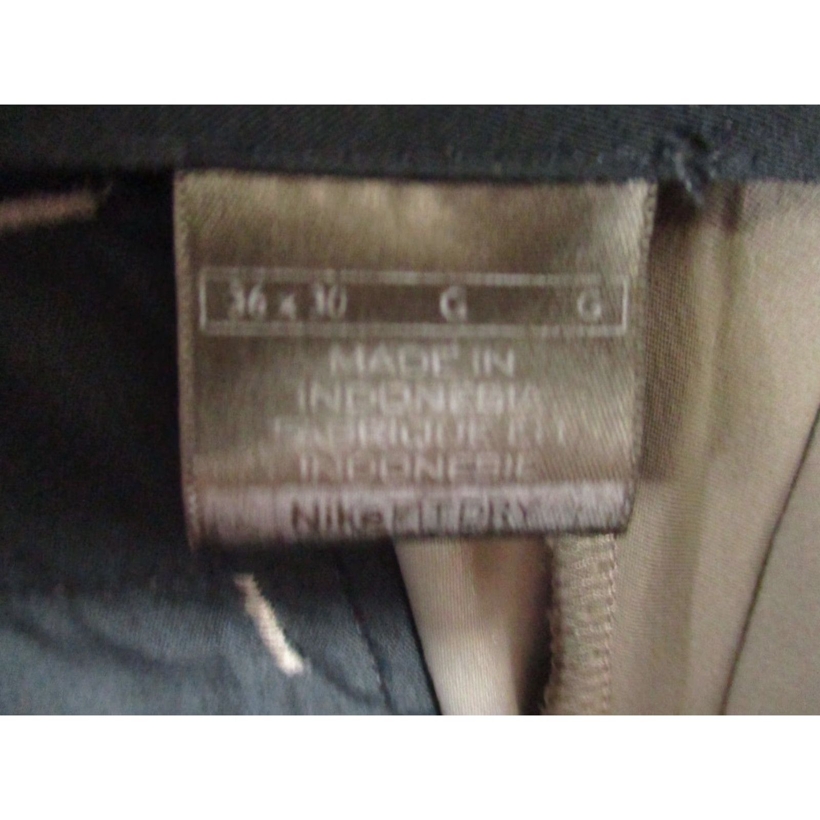 Nike Nike Tiger Woods Pants Mens 36x30 Ultralite Golf Dri Fit Stretch Brown Size US 36 / EU 52 - 6 Thumbnail