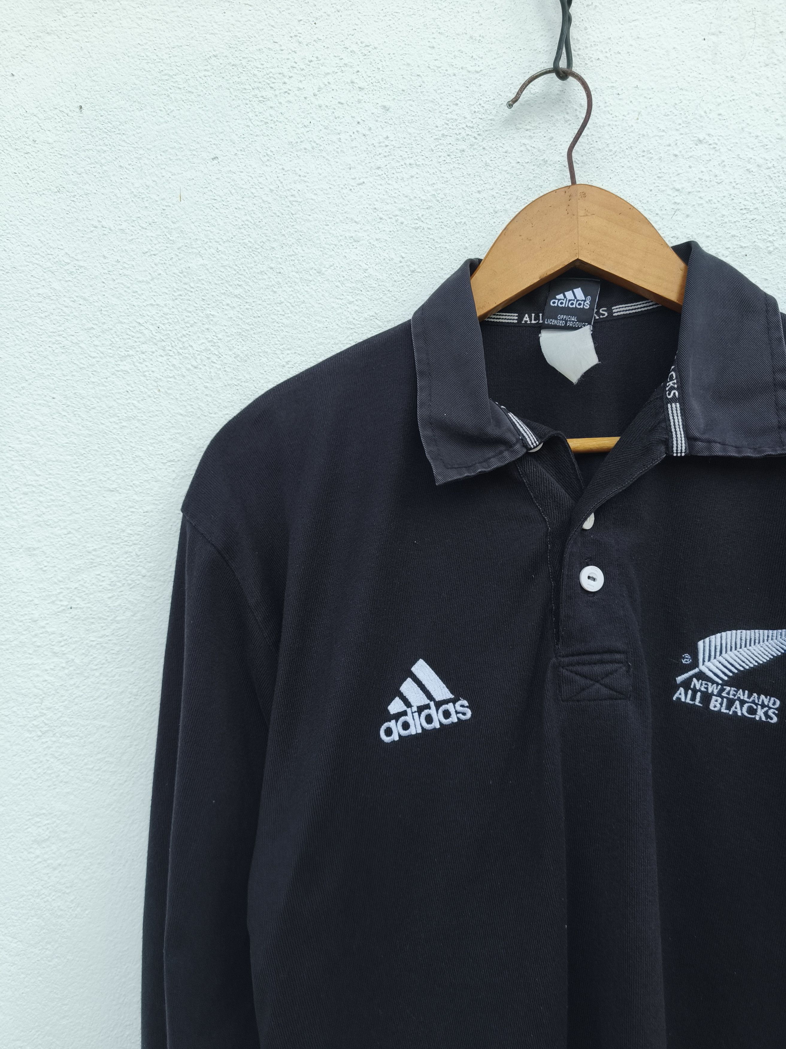 All Blacks Adidas X All Blacks Polo Rugby shirt Size US L / EU 52-54 / 3 - 4 Thumbnail