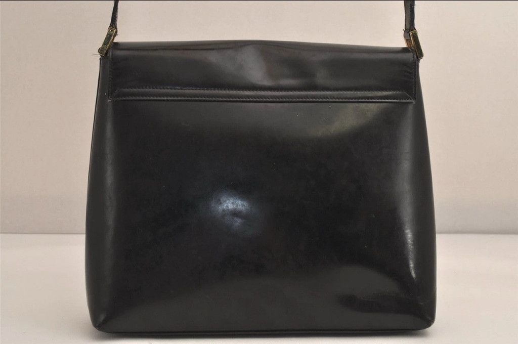 Gucci Women's Gucci Black Leather Shoulder Bag Size ONE SIZE - 3 Thumbnail