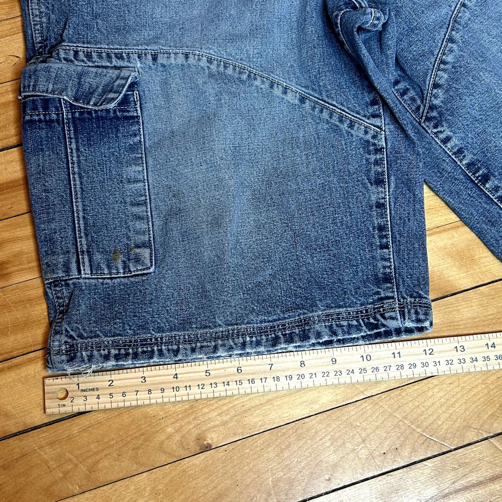 Vintage Y2K Phys. Ed Double Knee Jorts 34 Size US 34 / EU 50 - 6 Thumbnail