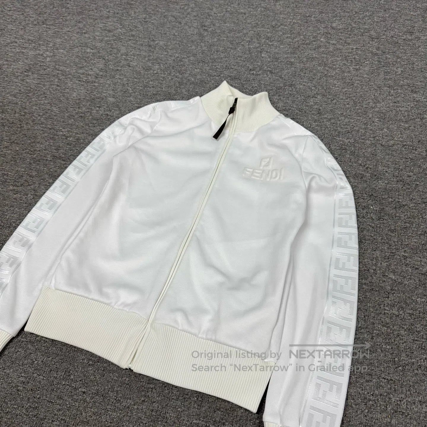 Fendi FENDI Double F-stringed Zipper Standing Collar Sport Jacke Size S / US 4 / IT 40 - 3 Thumbnail