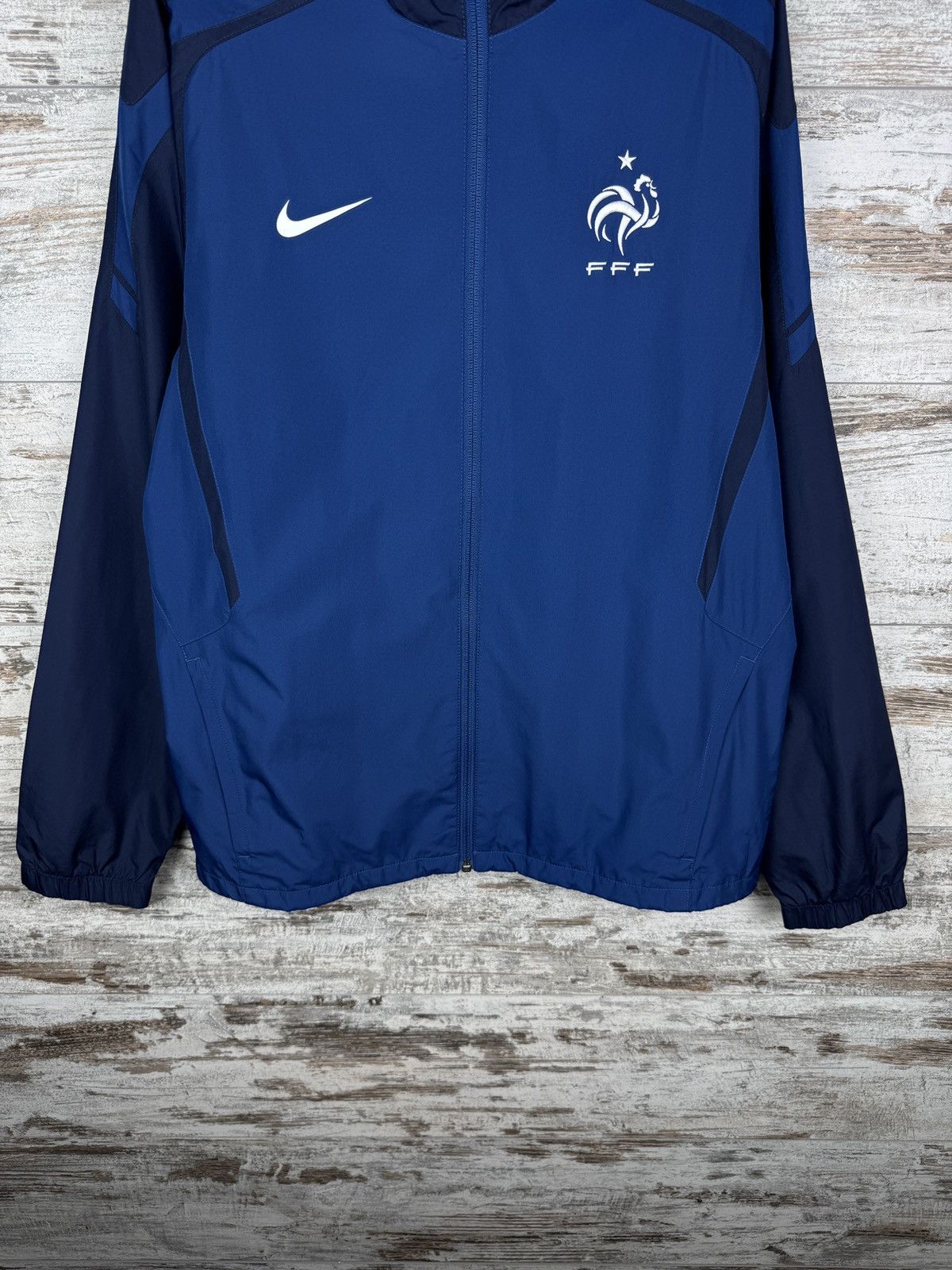 Nike Vintage Nike FFF France national team Track Jacket olympic Size US M / EU 48-50 / 2 - 3 Thumbnail