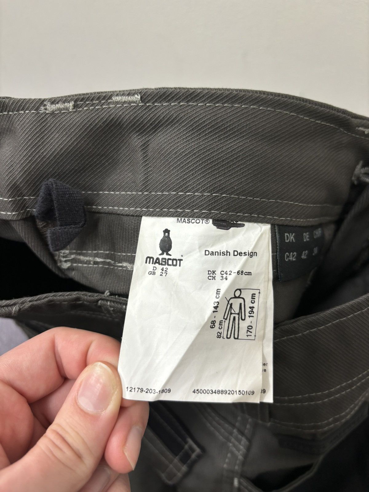 Other Mascot Men’s Heavy Cordura Utility Workwear Cargo Pants Size US 27 - 12 Thumbnail