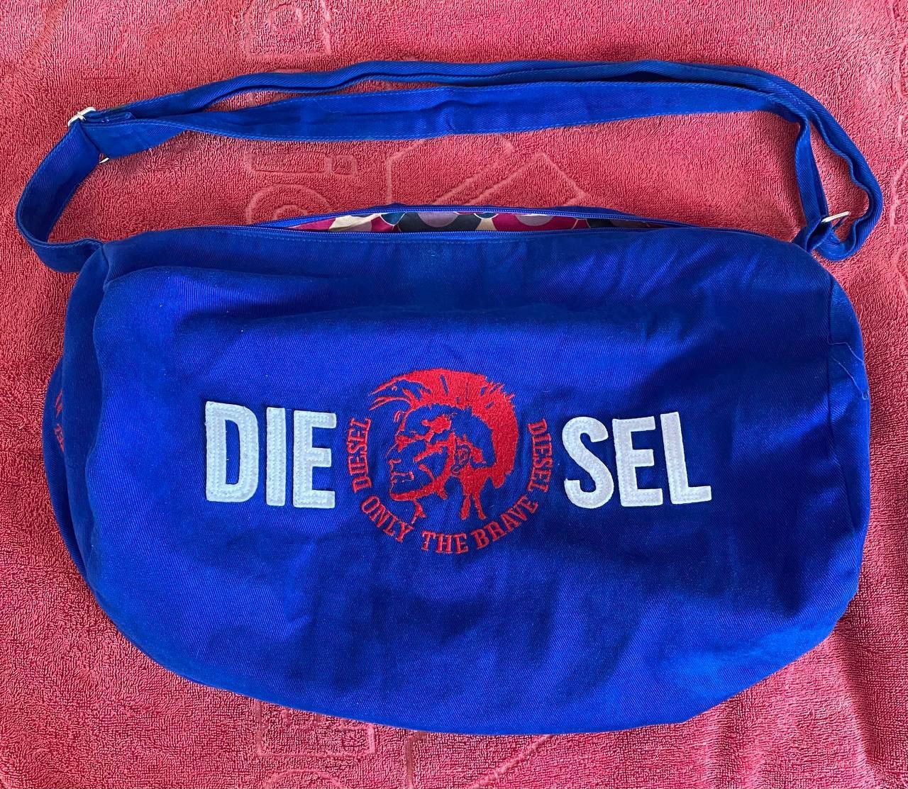 Diesel × Streetwear × Vintage Vintage Diesel Denim Shoulder Bag