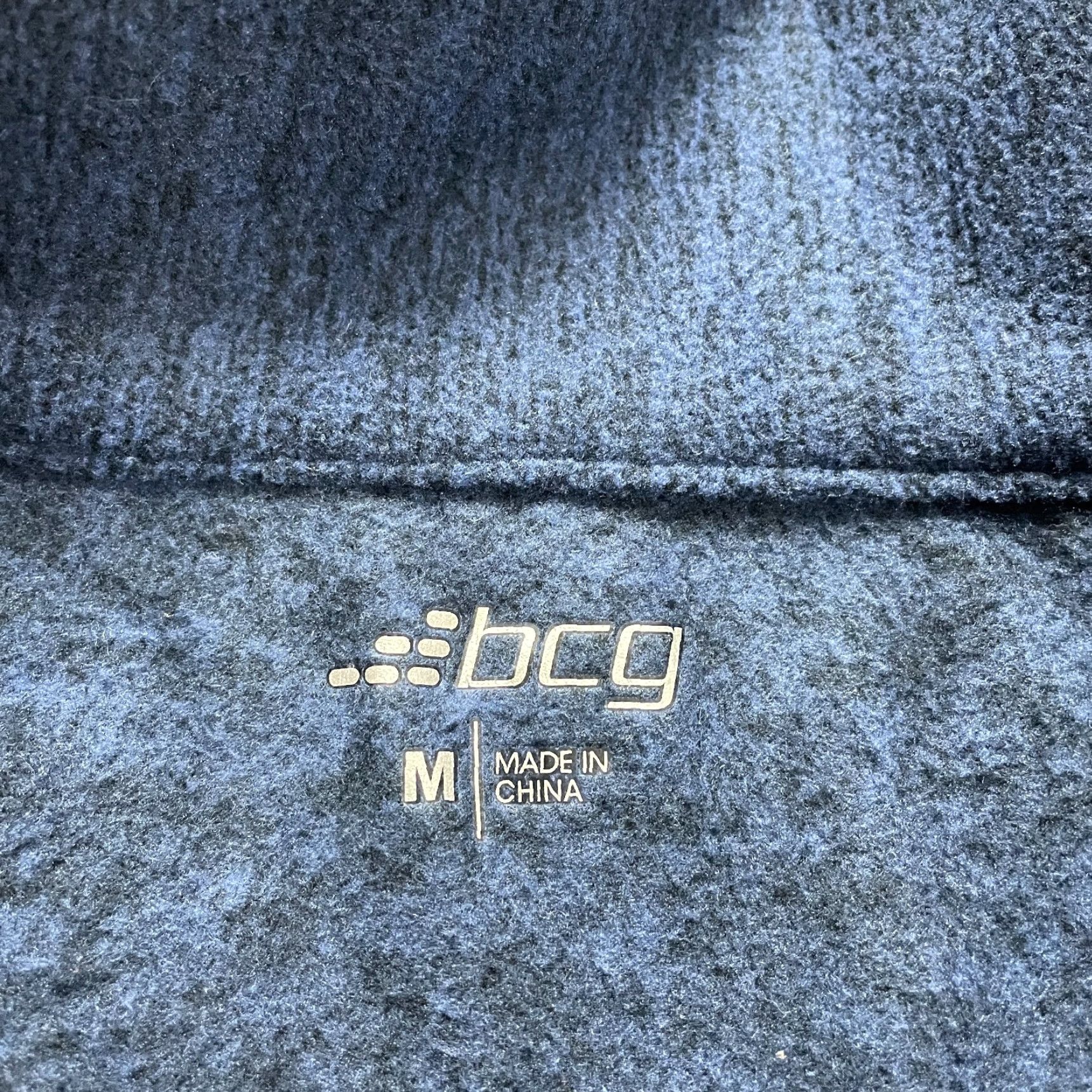 Vintage BCG Sweatshirt Mens Medium Solid Blue Long Sleeve 1/4 Zip Microfleece NWT New Size US M / EU 48-50 / 2 - 7 Thumbnail