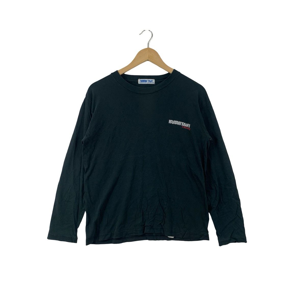 Vintage Vintage Rush Tang Racing Black Long Sleeve T-Shirt Logo Tee Size US M / EU 48-50 / 2 - 1 Thumbnail