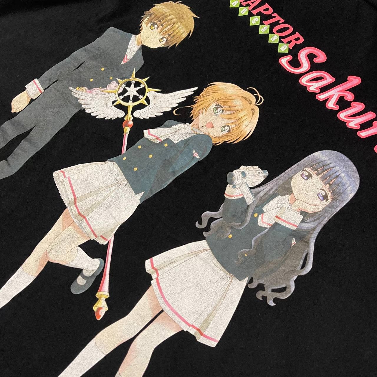 Vintage Anime × Japanese Brand × Vintage Cardcaptor Sakura T-Shirt L Size US L / EU 52-54 / 3 - 6 Thumbnail