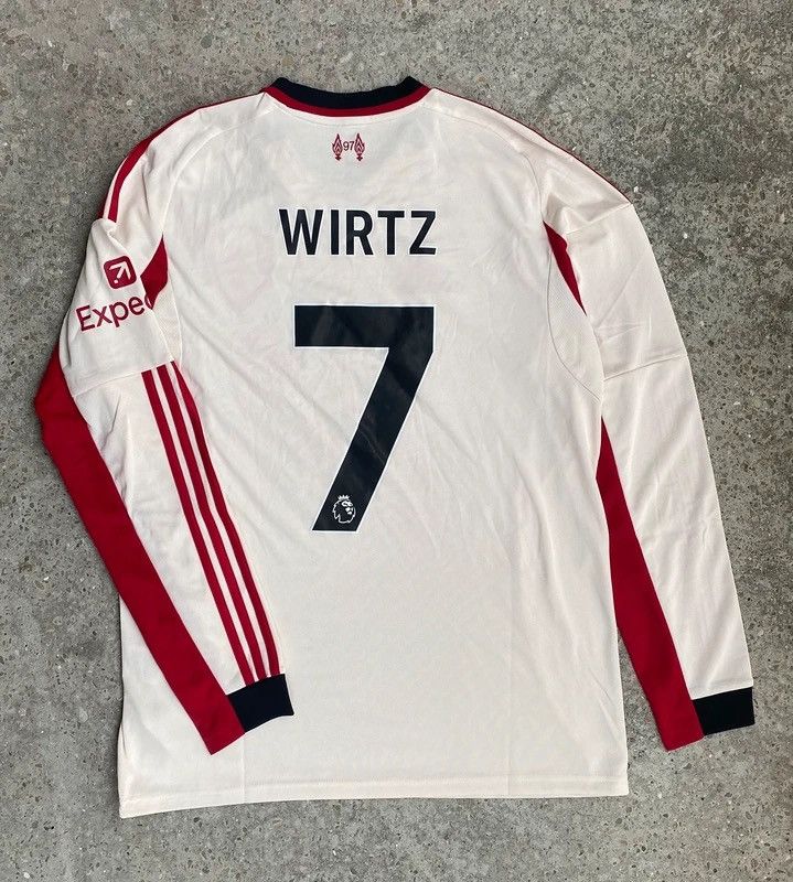 Adidas Liverpool Wirtz 25/26 away, long sleeve shirt, size L Size US L / EU 52-54 / 3 - 2 Thumbnail