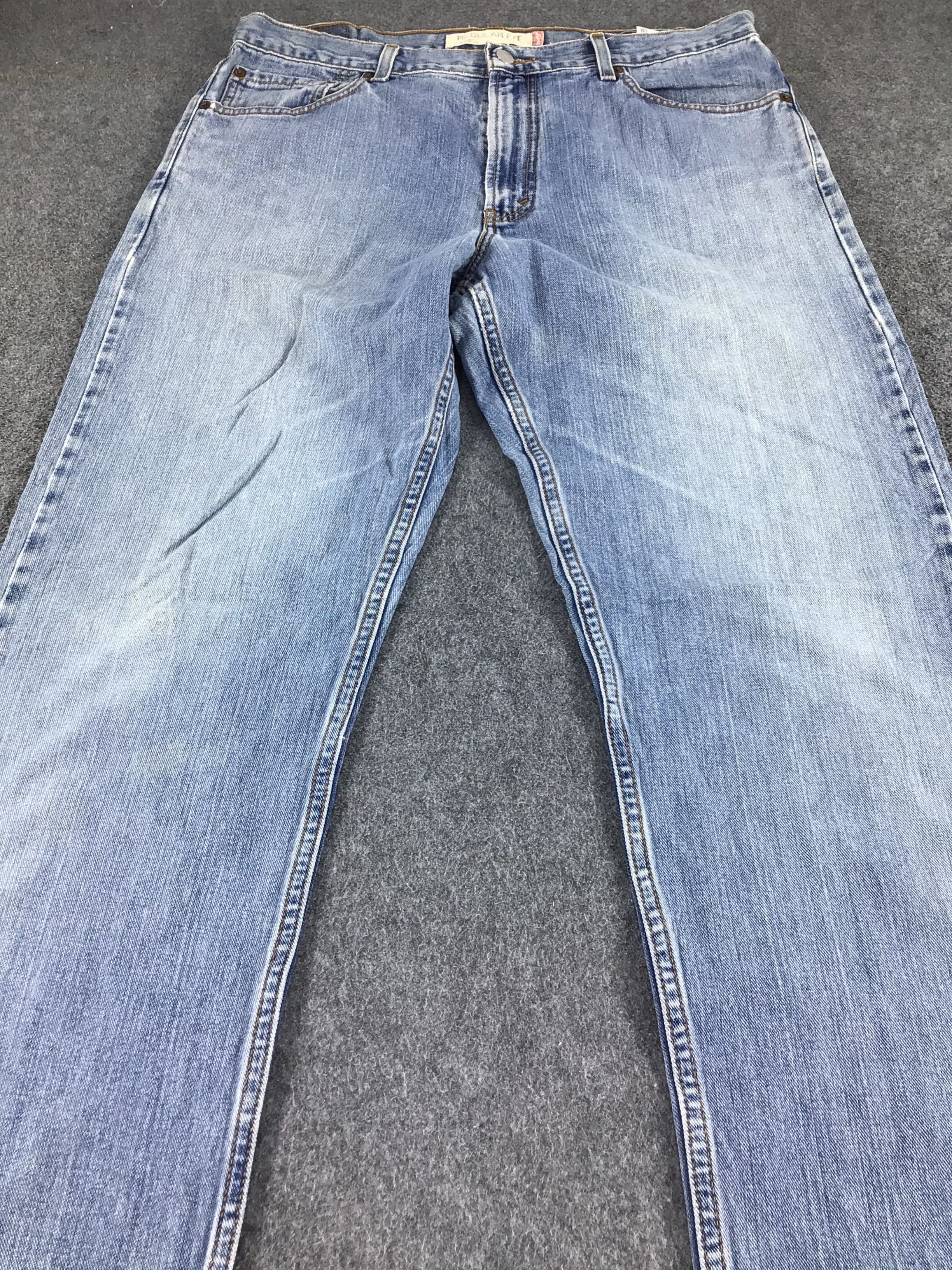 Levi's Vintage Levis 505 Jeans Faded Blue Denim -J467 Size US 36 / EU 52 - 3 Thumbnail