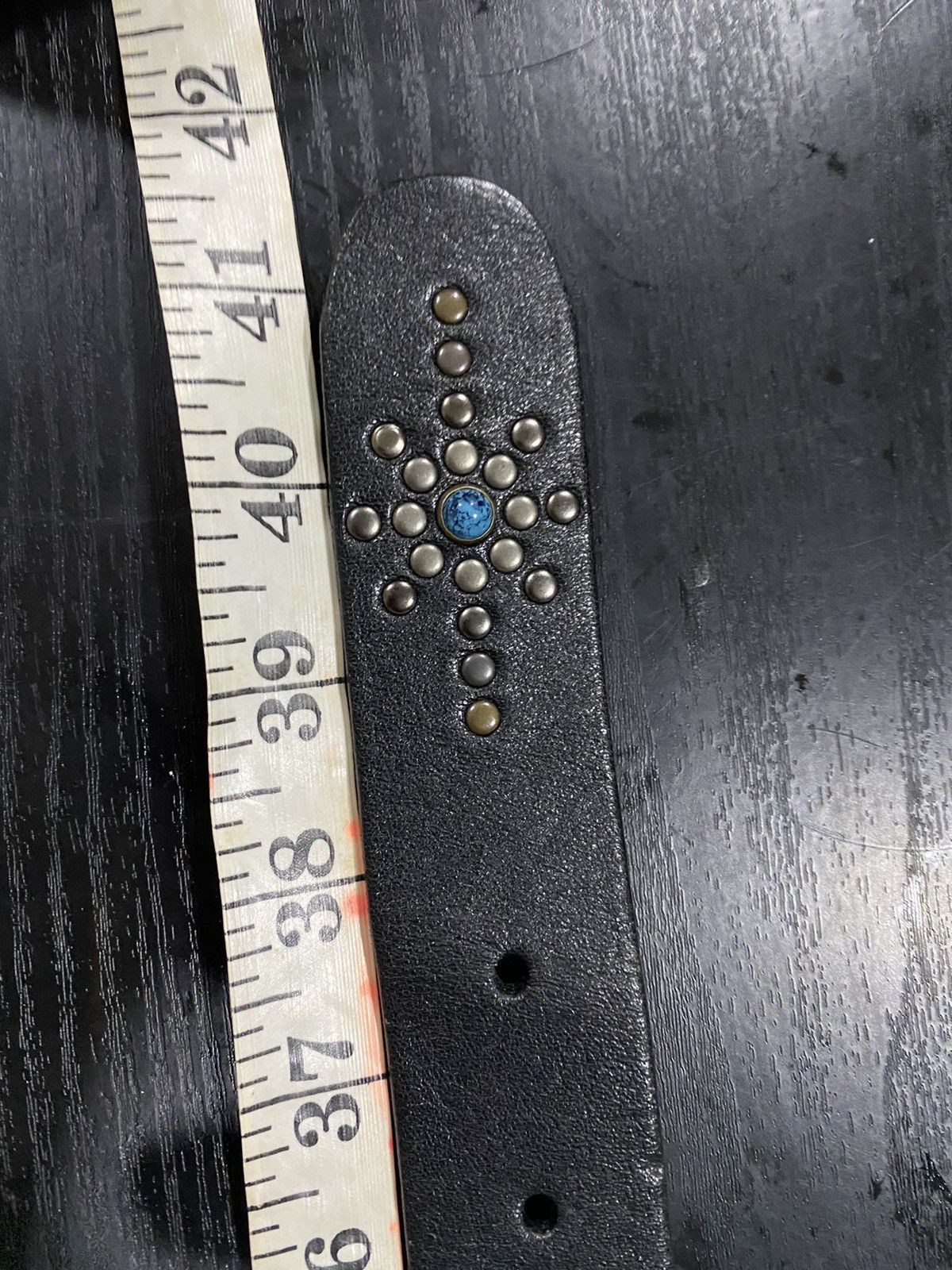 Seditionaries Vintage MADE GENUINE LEATHER PUNK ROCK Belt nice design Size ONE SIZE - 20 Thumbnail