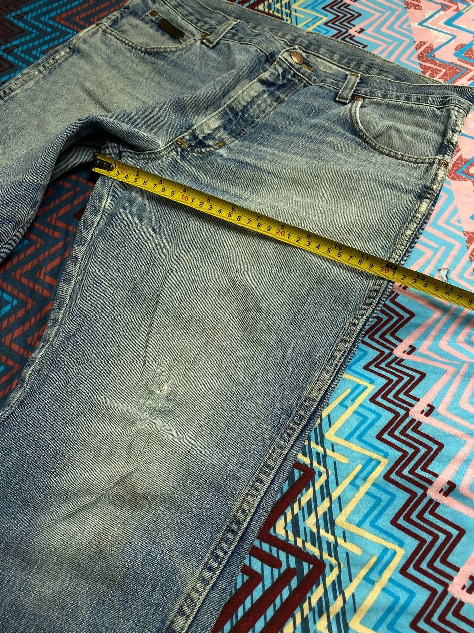 Vintage × Wrangler VINTAGE 90 WRANGLER MUDDY WASH STYLE DENIM Size US 34 / EU 50 - 18 Thumbnail