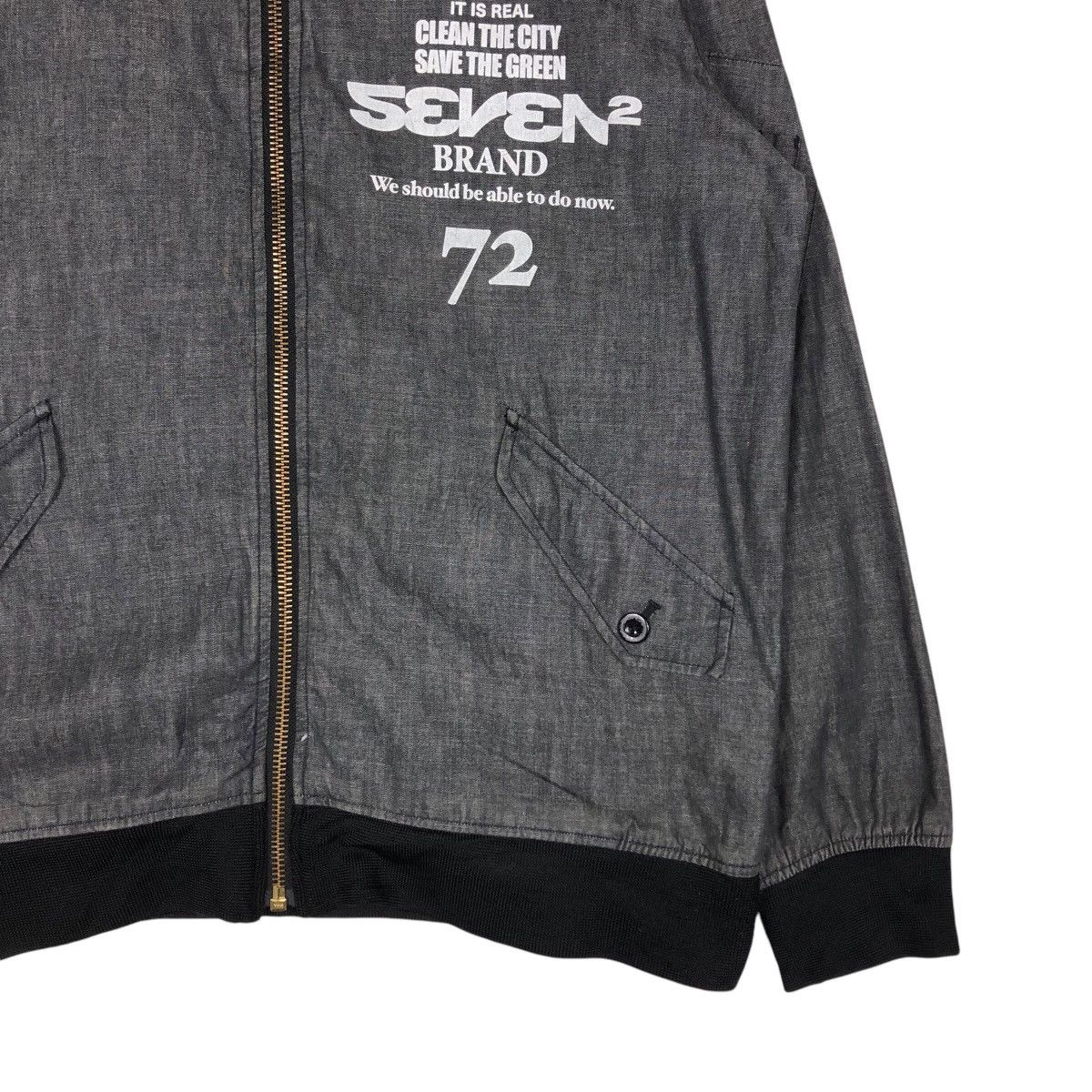 Japanese Brand 📌Vintage Bomber Jacket Seven2 Los Angeles Little Tokyo Size US XL / EU 56 / 4 - 6 Thumbnail