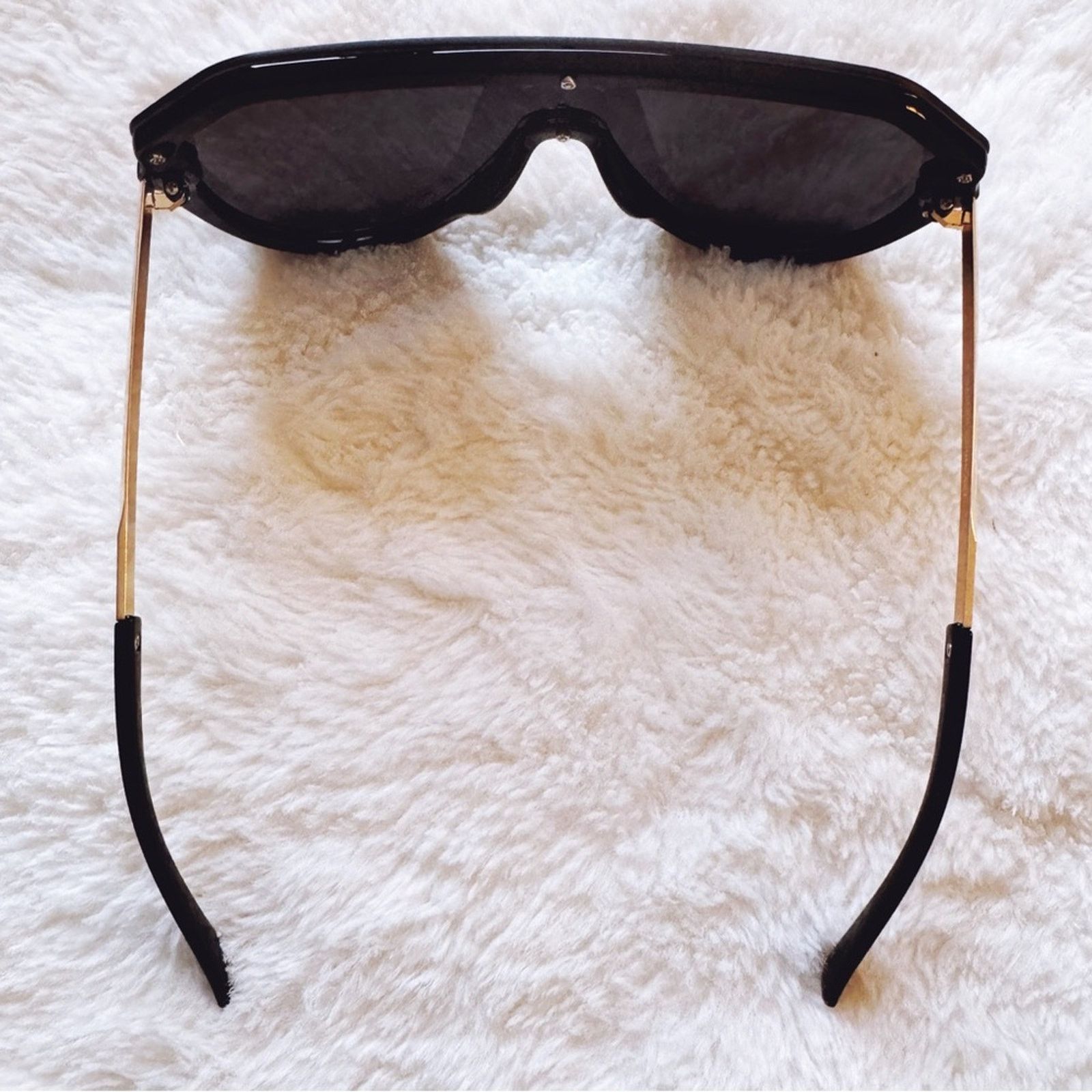 Other Clarissa Black Oversized Sunglasses Size ONE SIZE - 13 Thumbnail