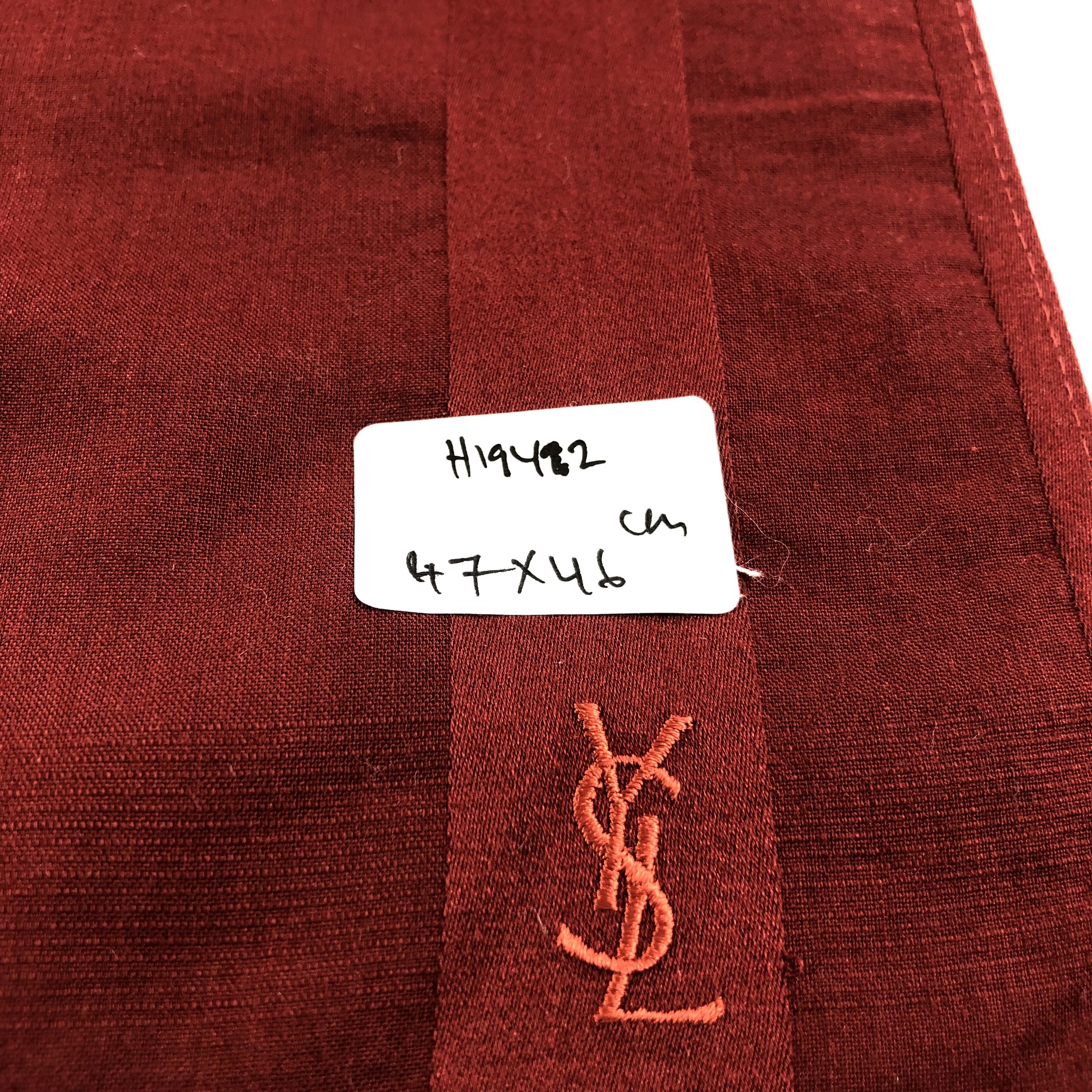 Yves Saint Laurent YSL Handkerchief Neckerchief Bandana H1942 Size ONE SIZE - 6 Thumbnail
