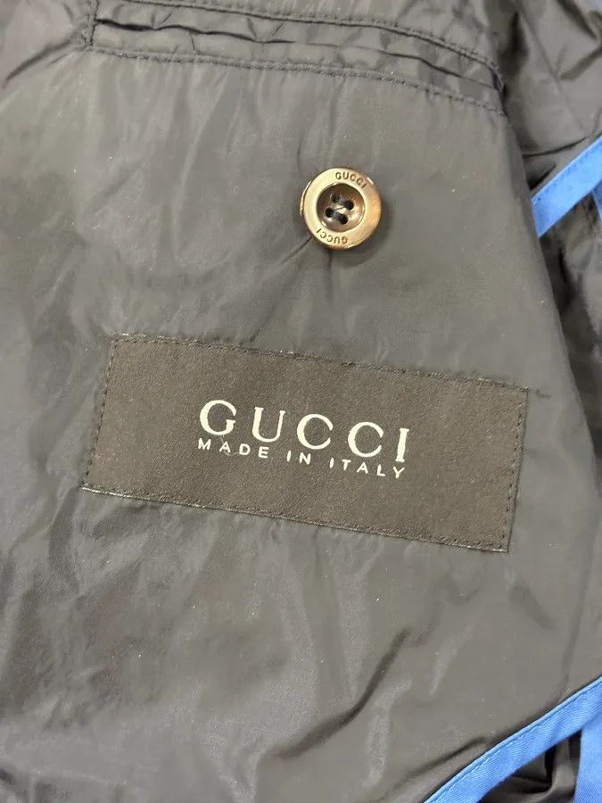 Gucci AW2008 Gucci Navy Field Multi-Pocket Nylon Jacket Size US M / EU 48-50 / 2 - 10 Thumbnail