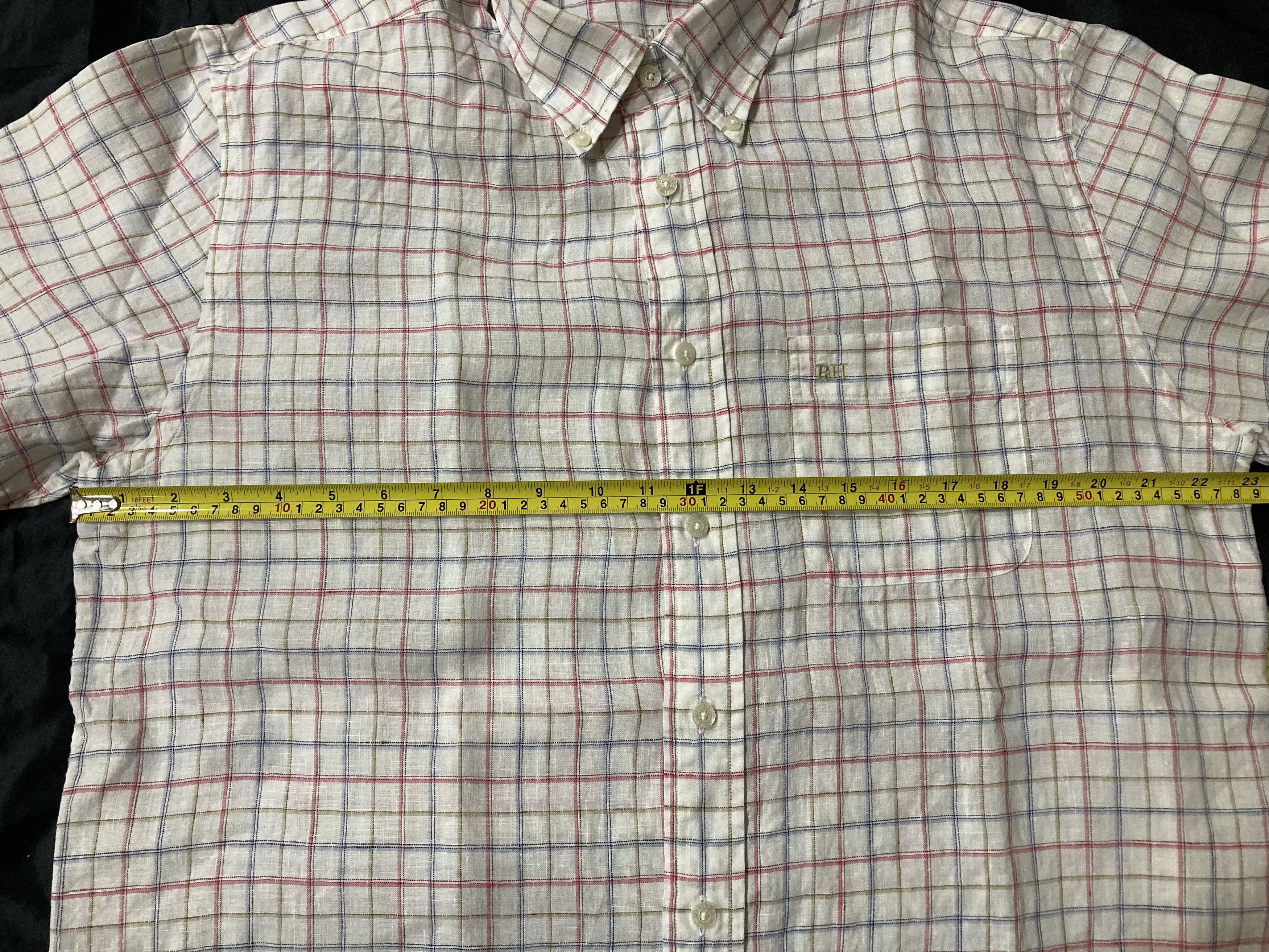 Other Vintage Pedro del Hierro Linen Button Down Shirt Size US L / EU 52-54 / 3 - 8 Thumbnail