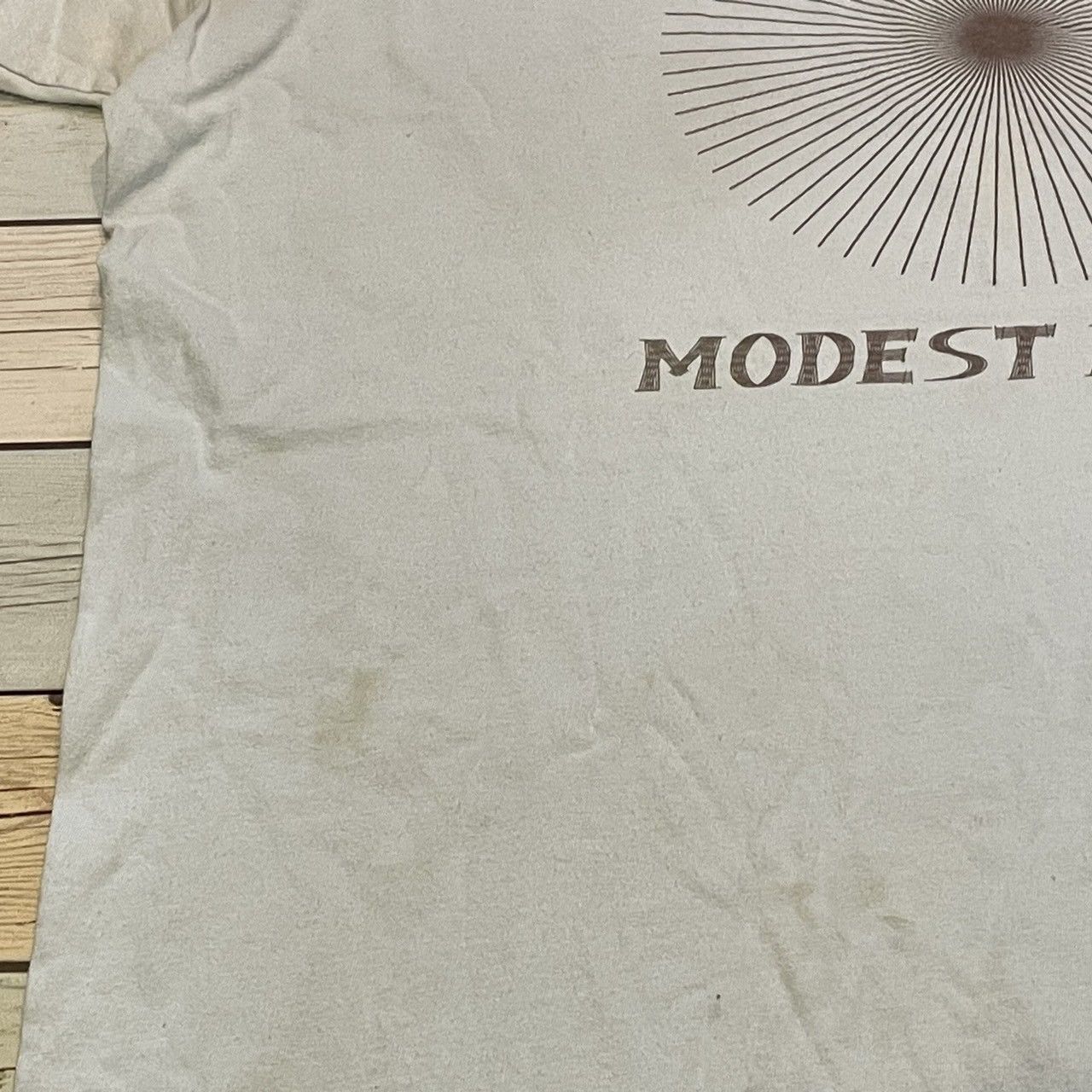Band Tees × Vintage Vintage Y2K Modest Mouse Indie Rock Band Tour Tee Size US L / EU 52-54 / 3 - 6 Thumbnail