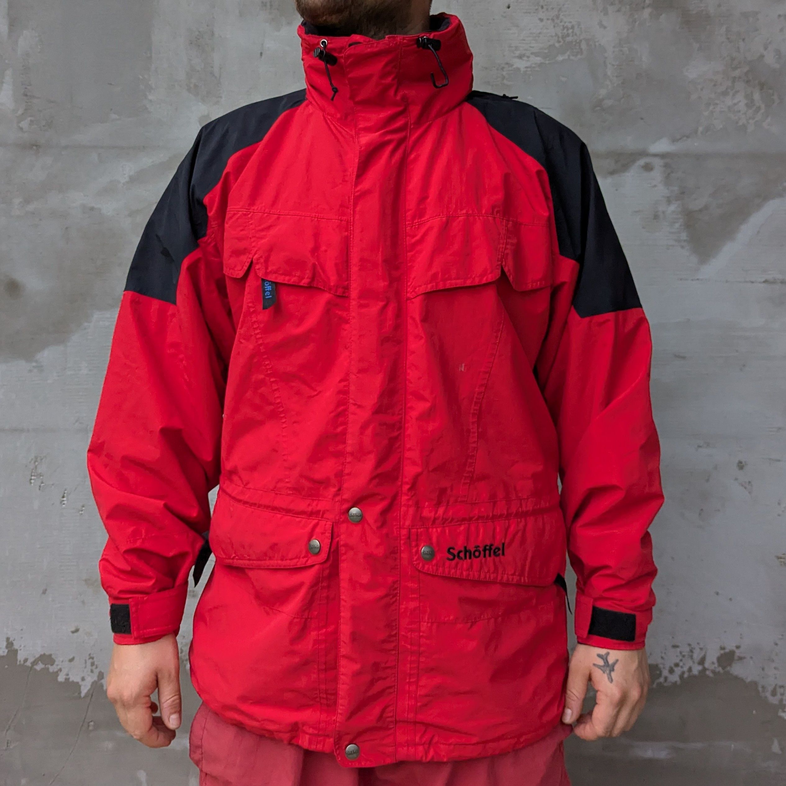 Goretex Schöffel Red Gore-Tex Tech Jacket Men’s L/XL Size US L / EU 52-54 / 3 - 10 Thumbnail