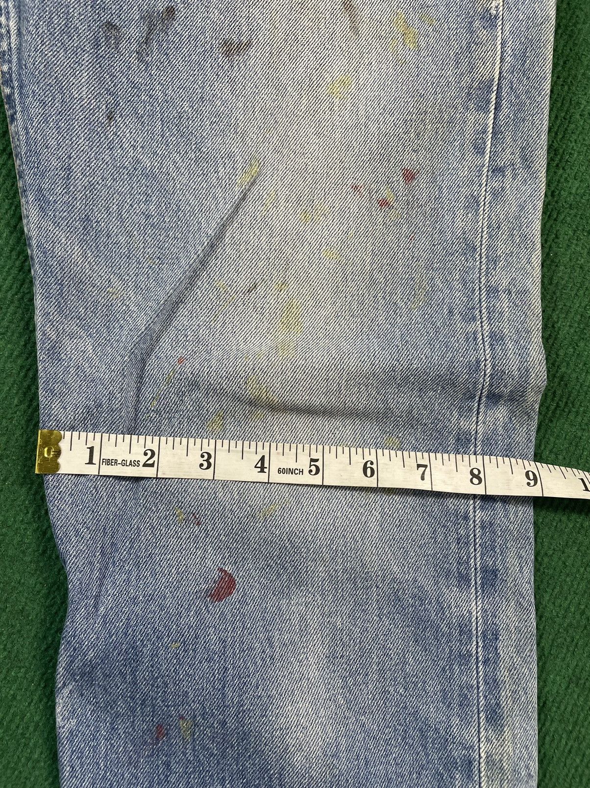 Levi's × Vintage Distressed Levis 501 with Paint Splatter Size US 32 / EU 48 - 13 Thumbnail