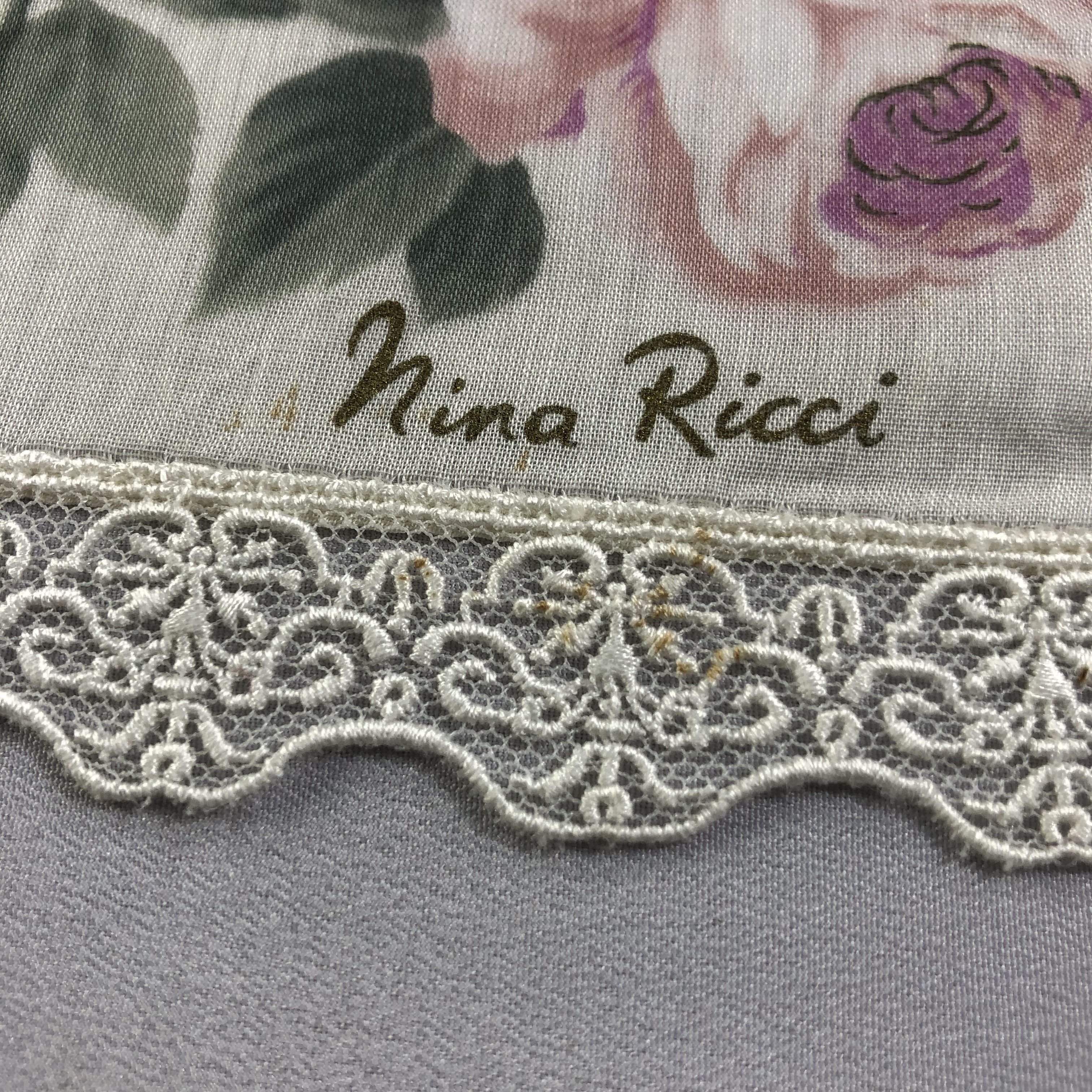 Nina Ricci Nina Ricci Handkerchief Neckerchief Bandana H1627 Size ONE SIZE - 8 Thumbnail