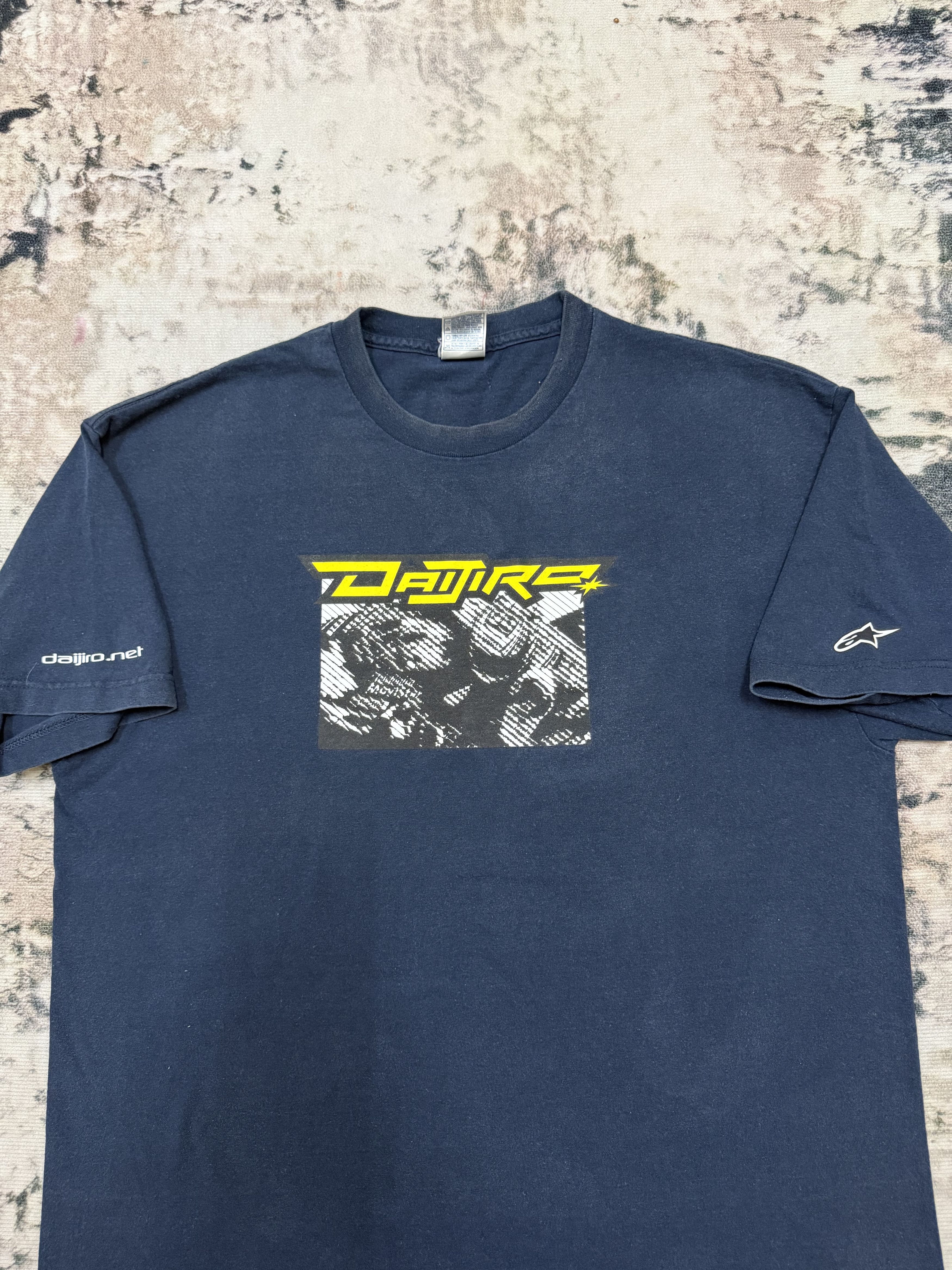 Alpinestars Vintage Alpinestar x Daijiro.Net Motorsport Tshirt Size US L / EU 52-54 / 3 - 6 Thumbnail